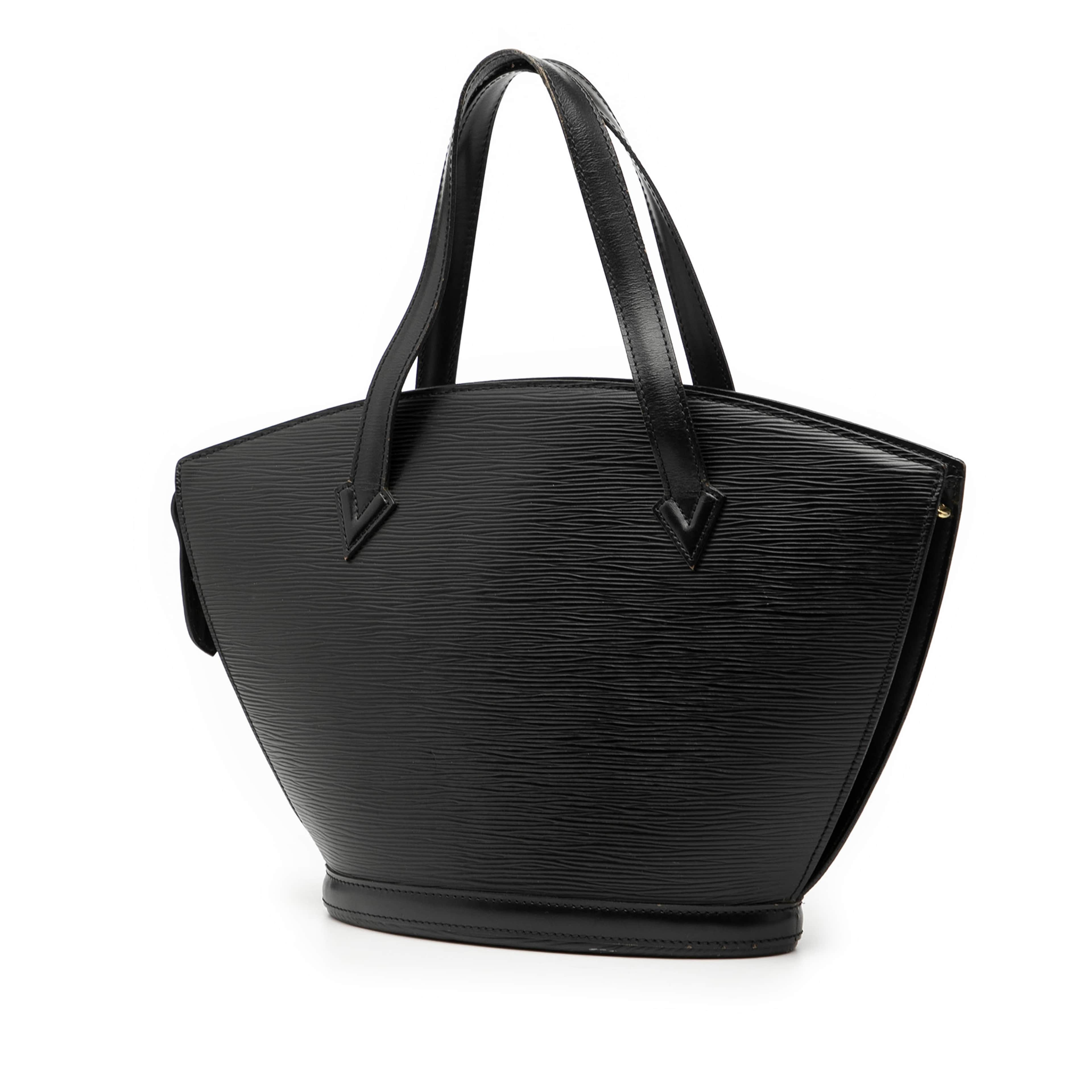 Louis Vuitton Epi Saint Jacques Pm Short Strap, från Luxclusif, i färgen black. Klicka för att öppna bilden i stort format