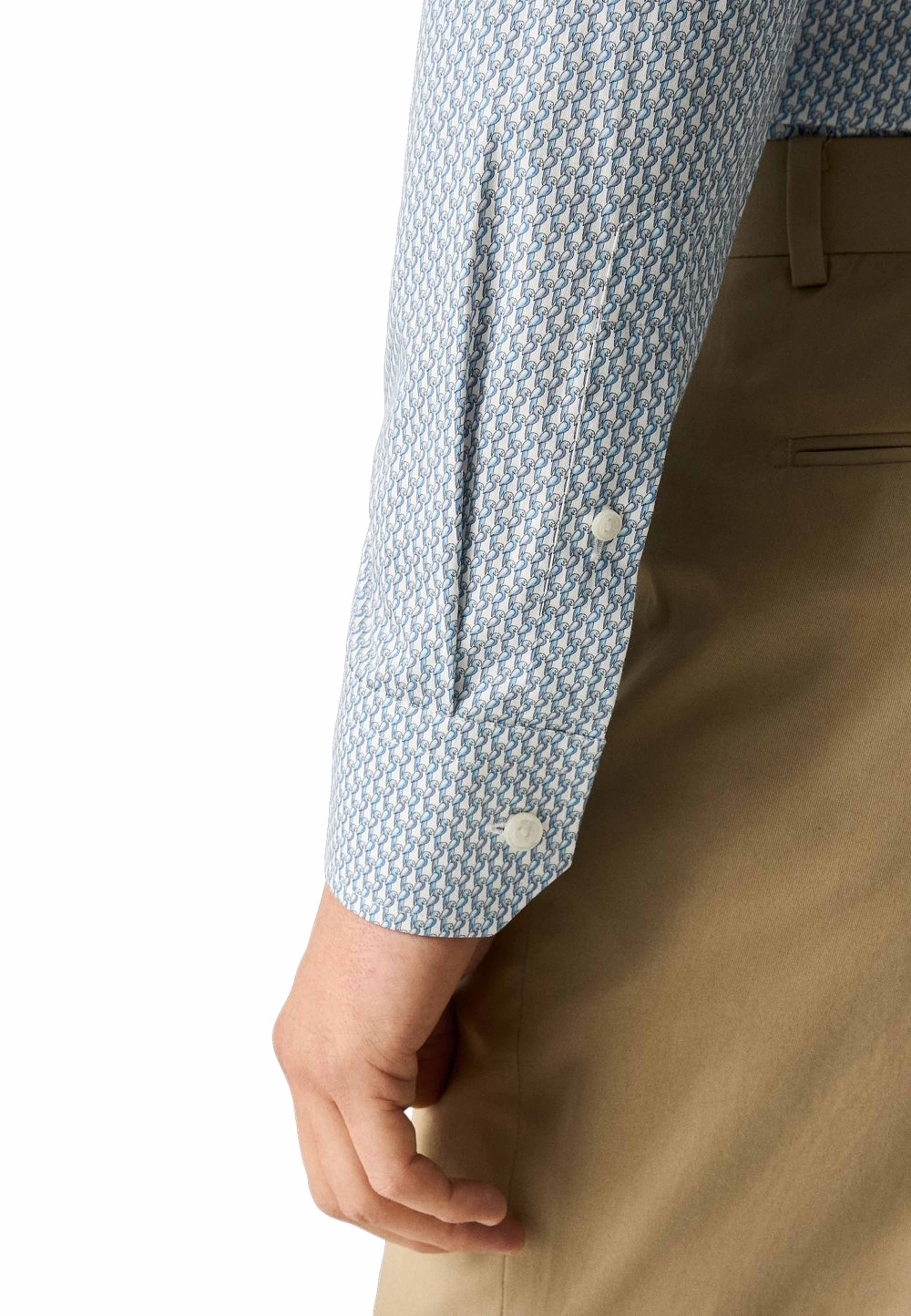 Signature Twill-skjorta Contemporary Fit
