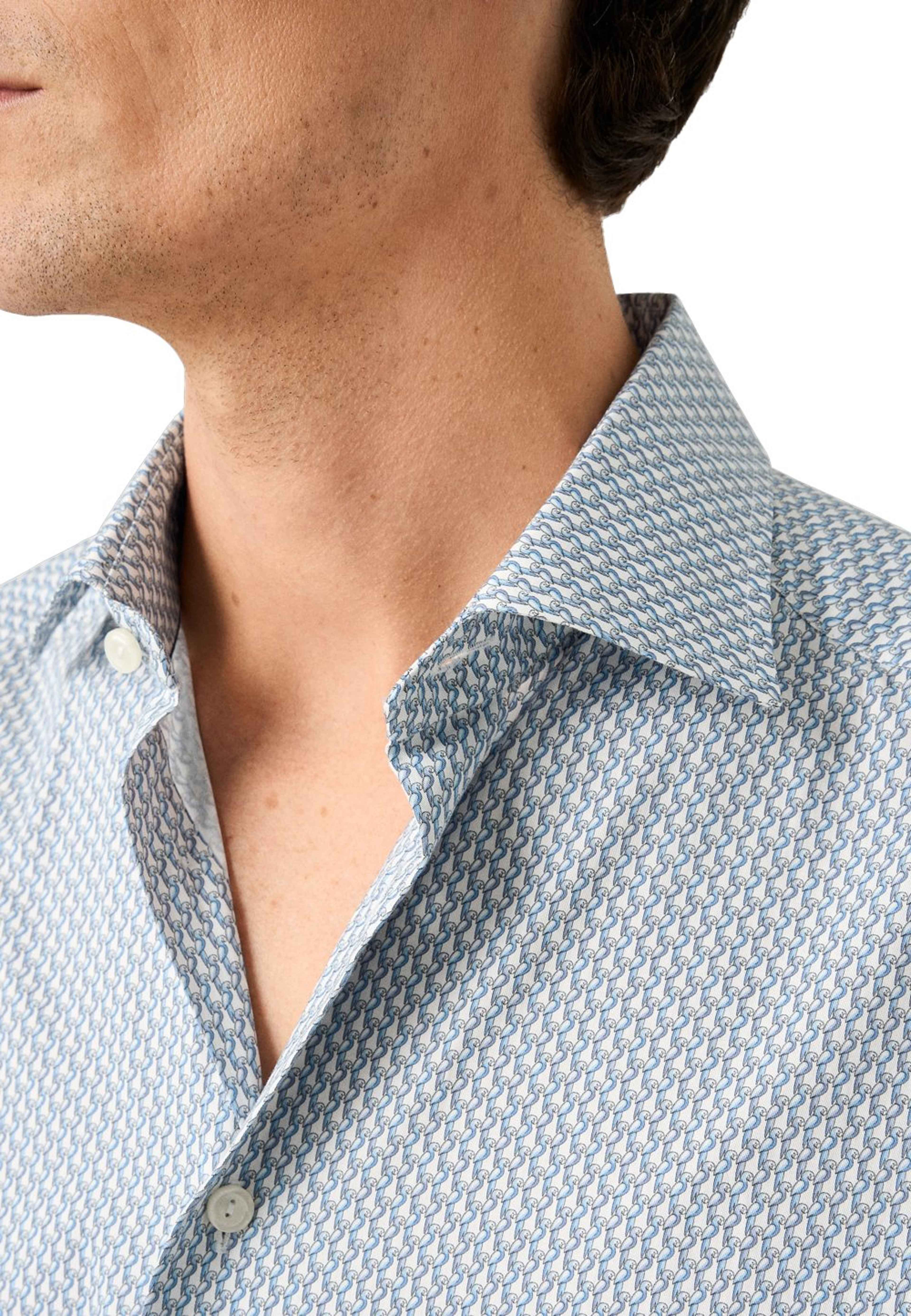 Signature Twill-skjorta Contemporary Fit