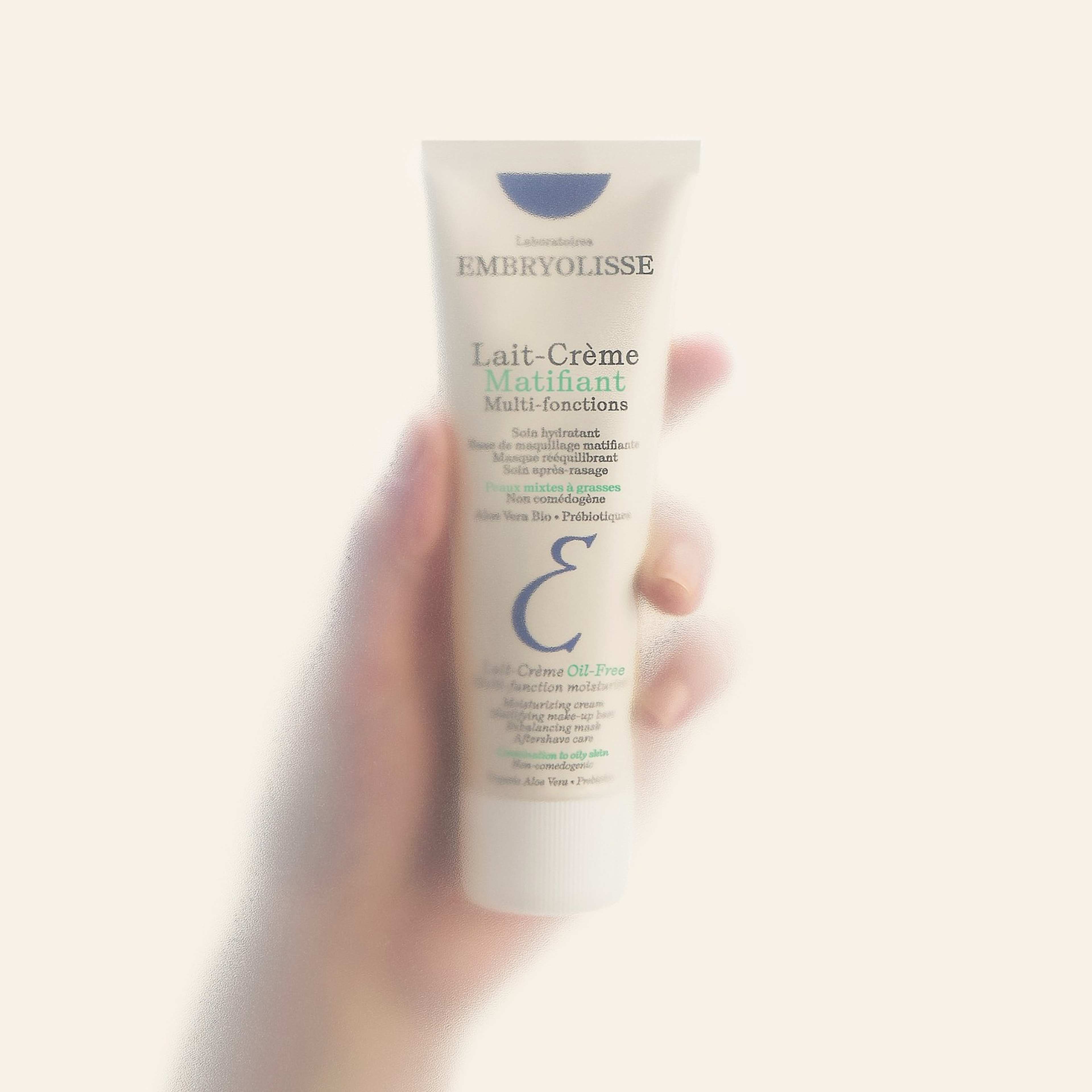 Lait Crème Matifiant Oil Free, från Embryolisse. Klicka för att öppna bilden i stort format