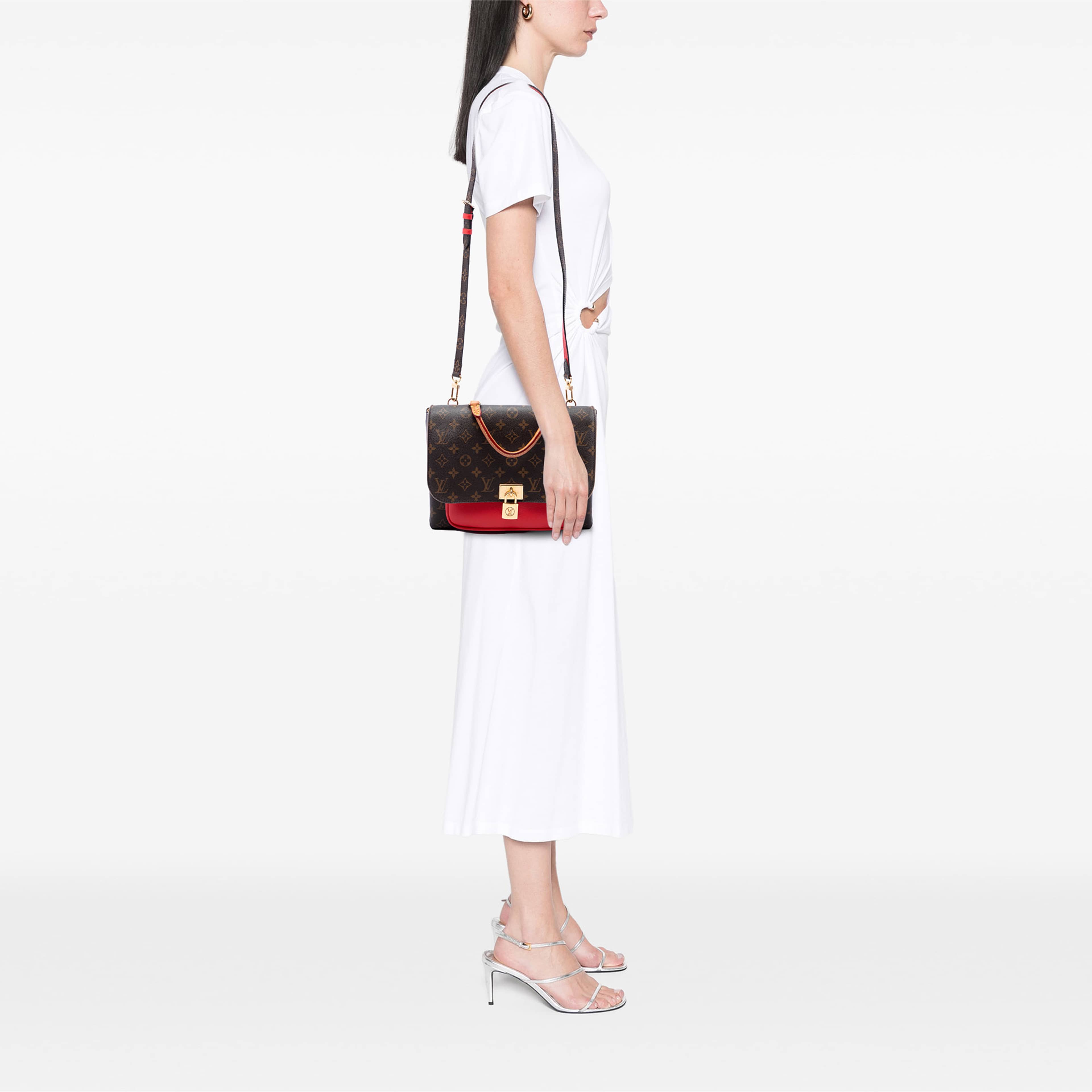 Louis Vuitton Monogram Marignan, från Luxclusif, i färgen brun. Klicka för att öppna bilden i stort format