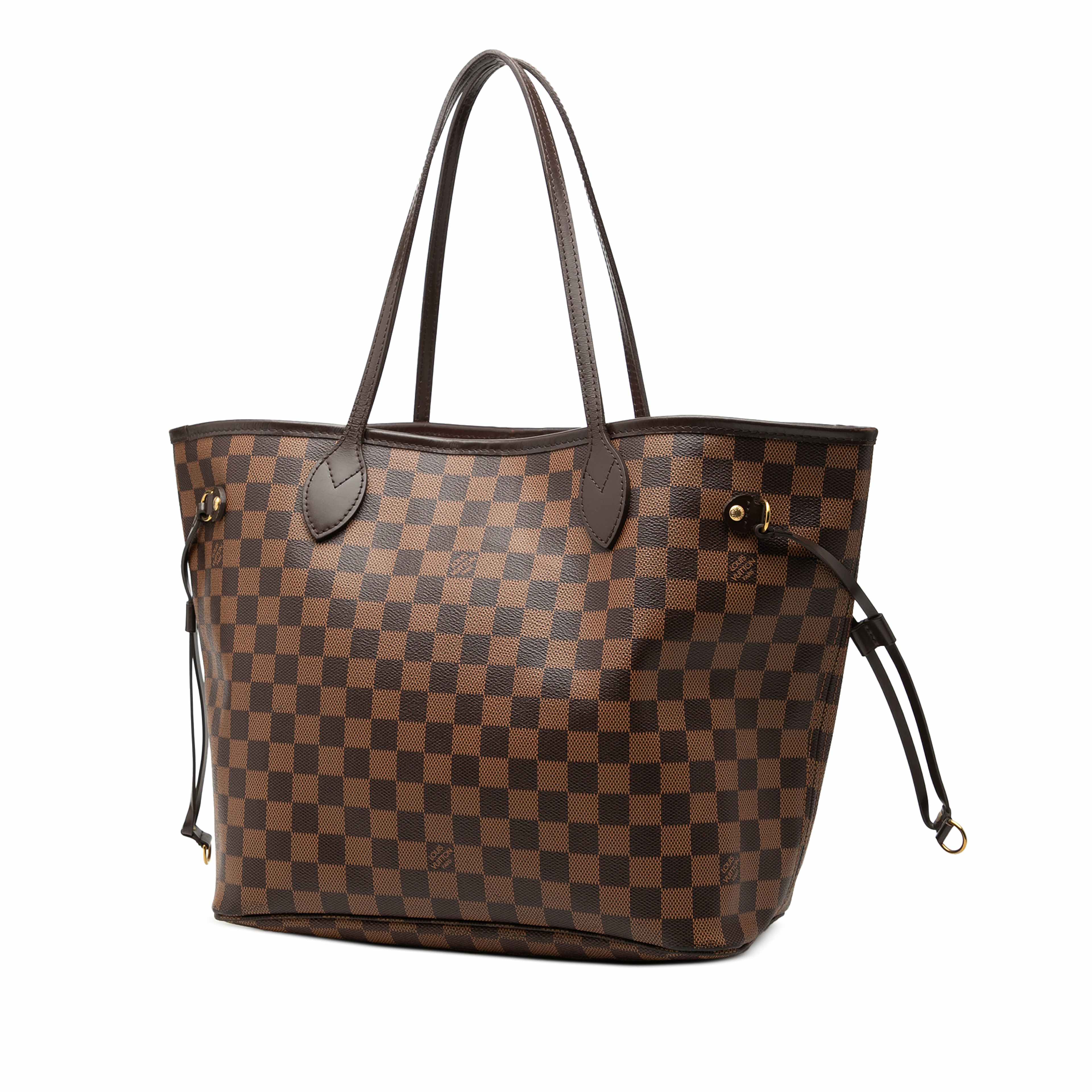 Louis Vuitton Damier Ebene Neverfull Mm, från Luxclusif, i färgen brun. Klicka för att öppna bilden i stort format