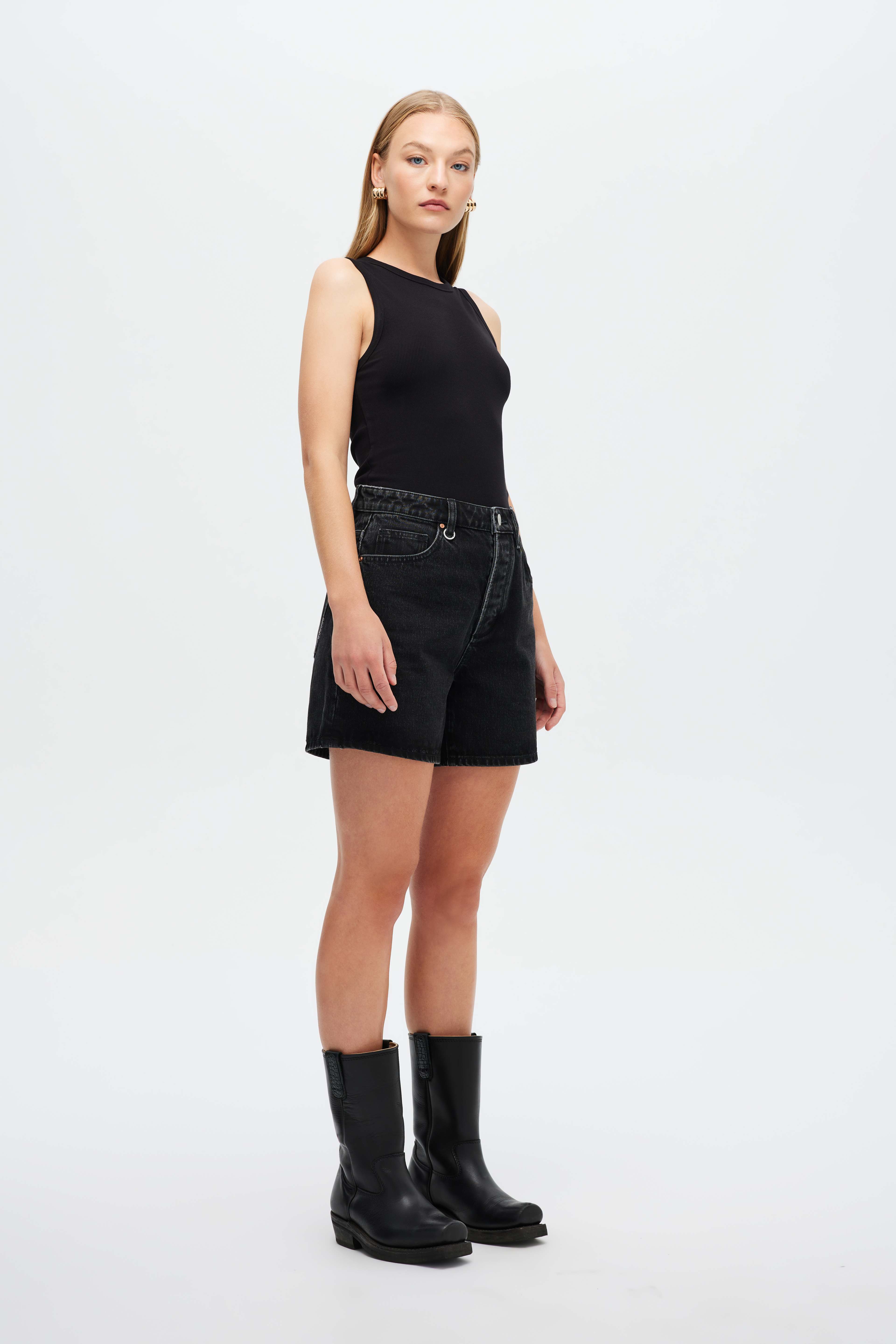 Eva Short Contempt Black