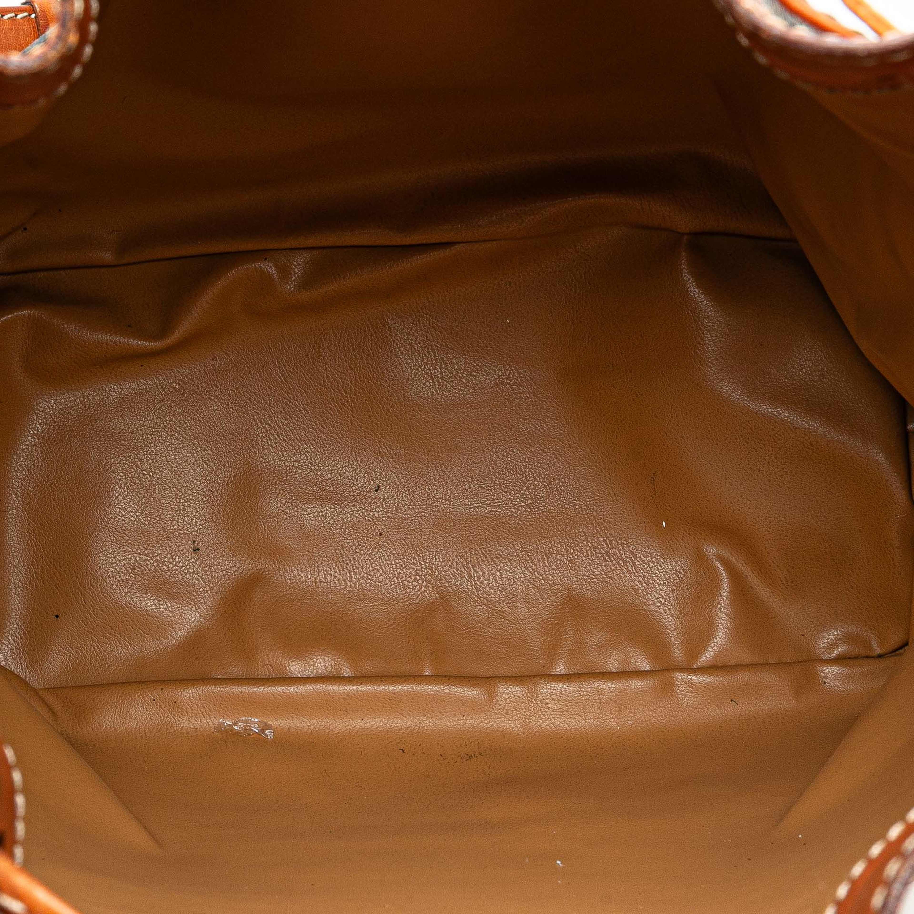 Celine Macadam Coated Canvas Drawstring Bucket Bag