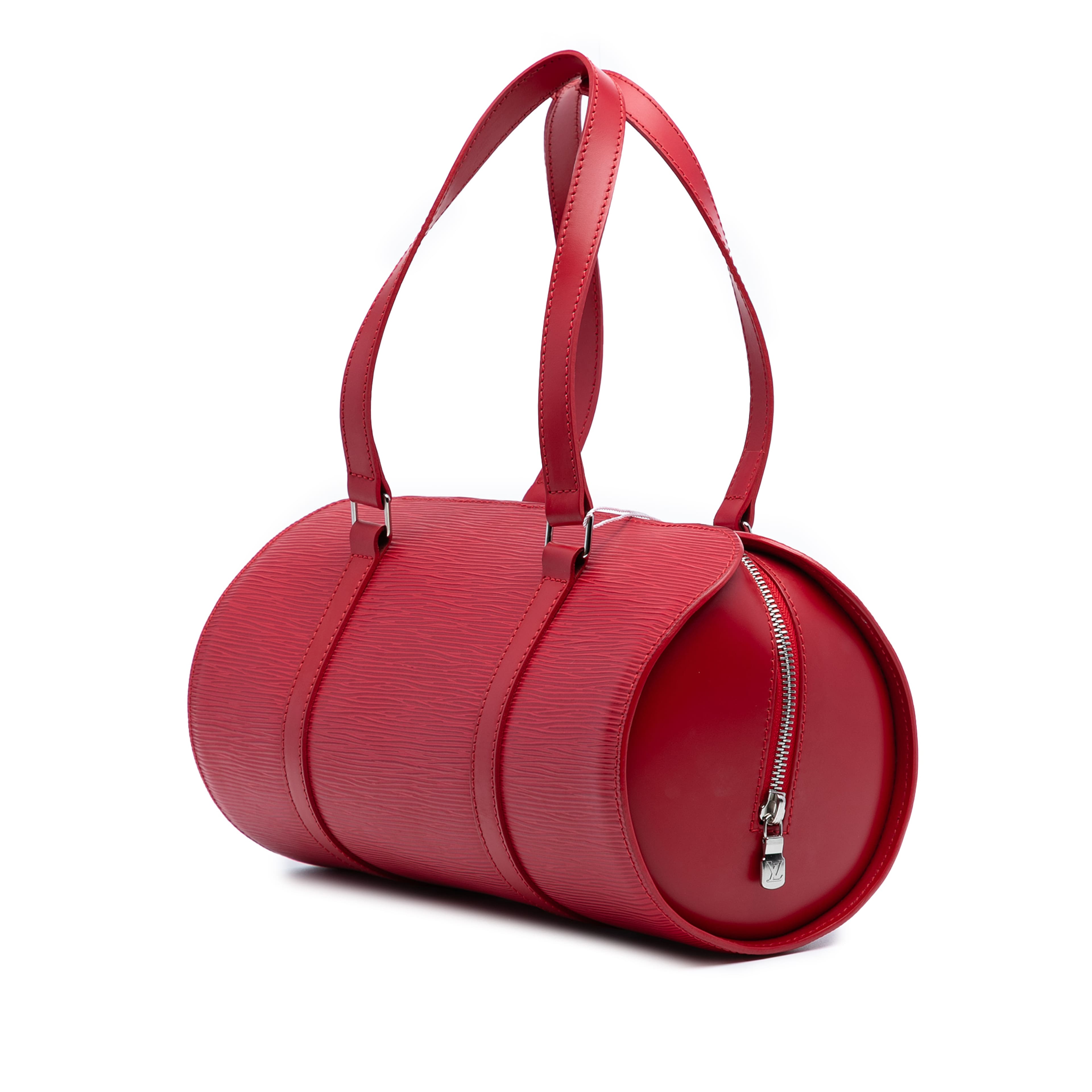 Louis Vuitton Epi Soufflot, från Luxclusif, i färgen red. Klicka för att öppna bilden i stort format