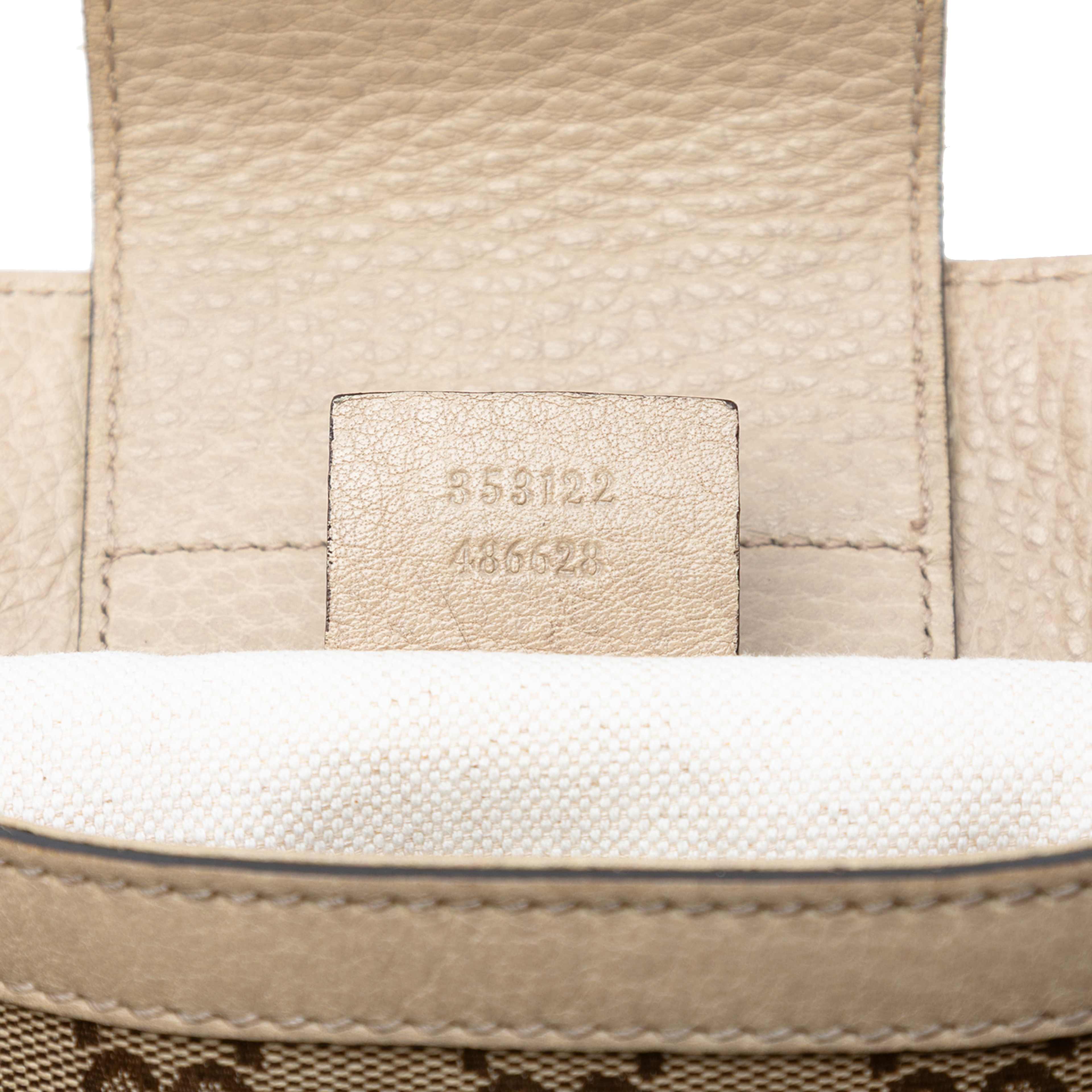Gucci Gg Canvas Miss Gg Tote, från Luxclusif, i färgen beige. Klicka för att öppna bilden i stort format