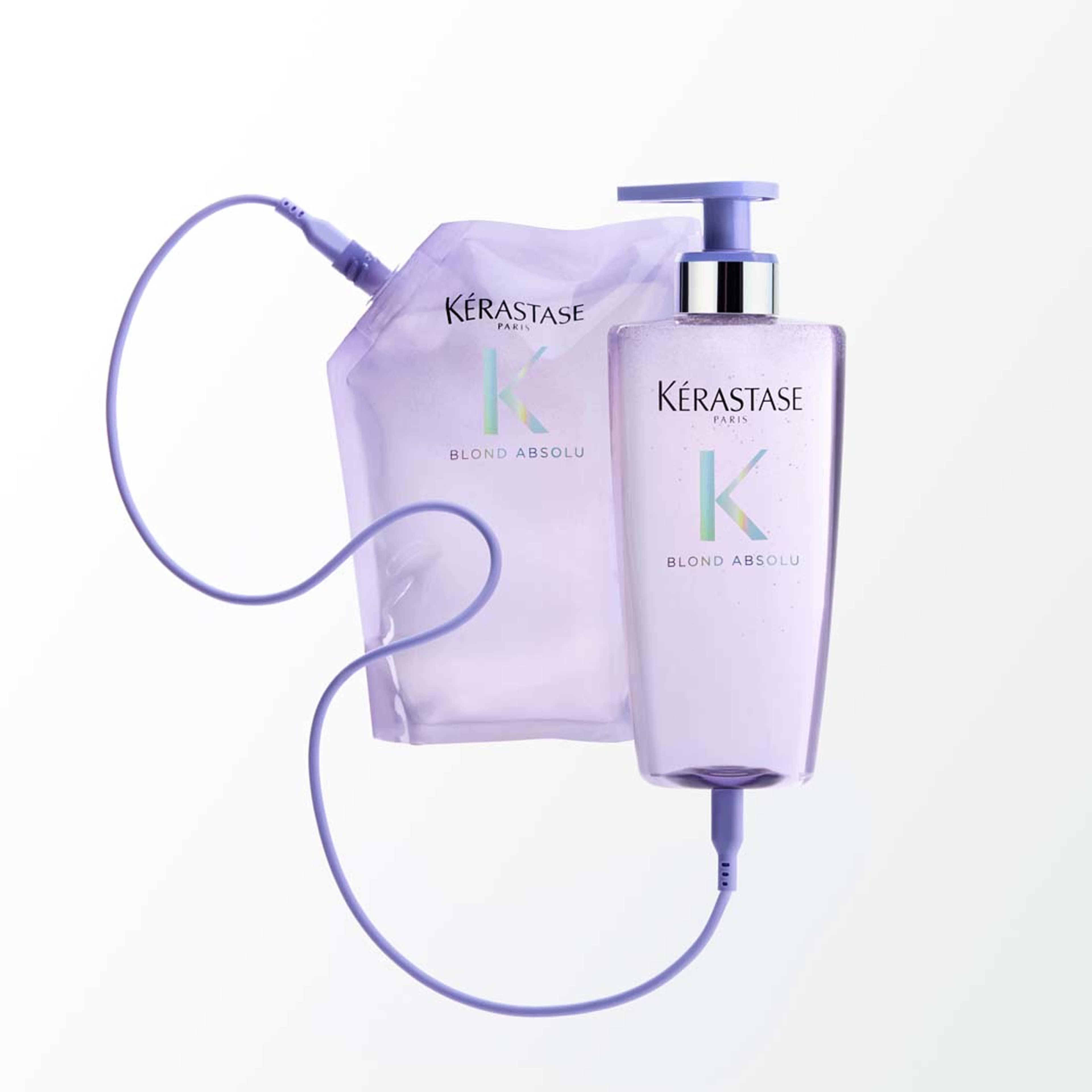 Blond Absolu Bain Lumière Shampoo for lightened or highlighted hair, från Kérastase. Klicka för att öppna bilden i stort format