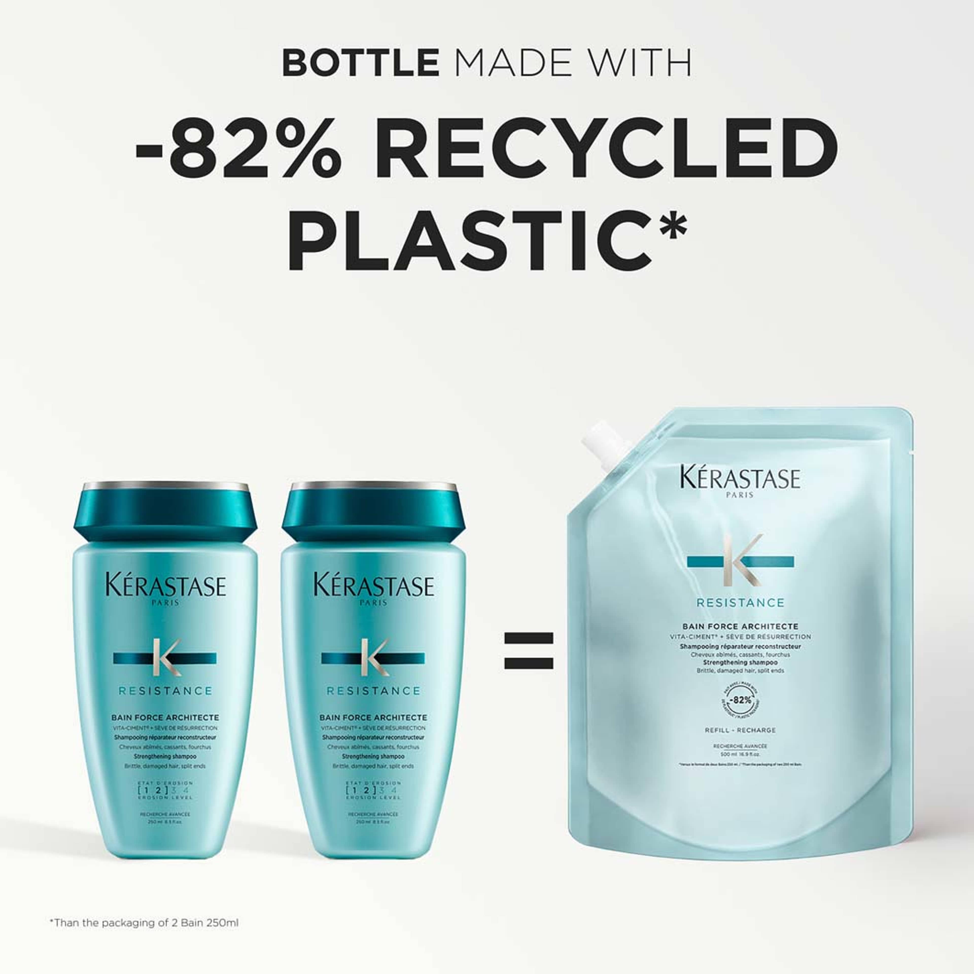 Resistance Bain Force Architecte Shampoo Refill, från Kérastase. Klicka för att öppna bilden i stort format