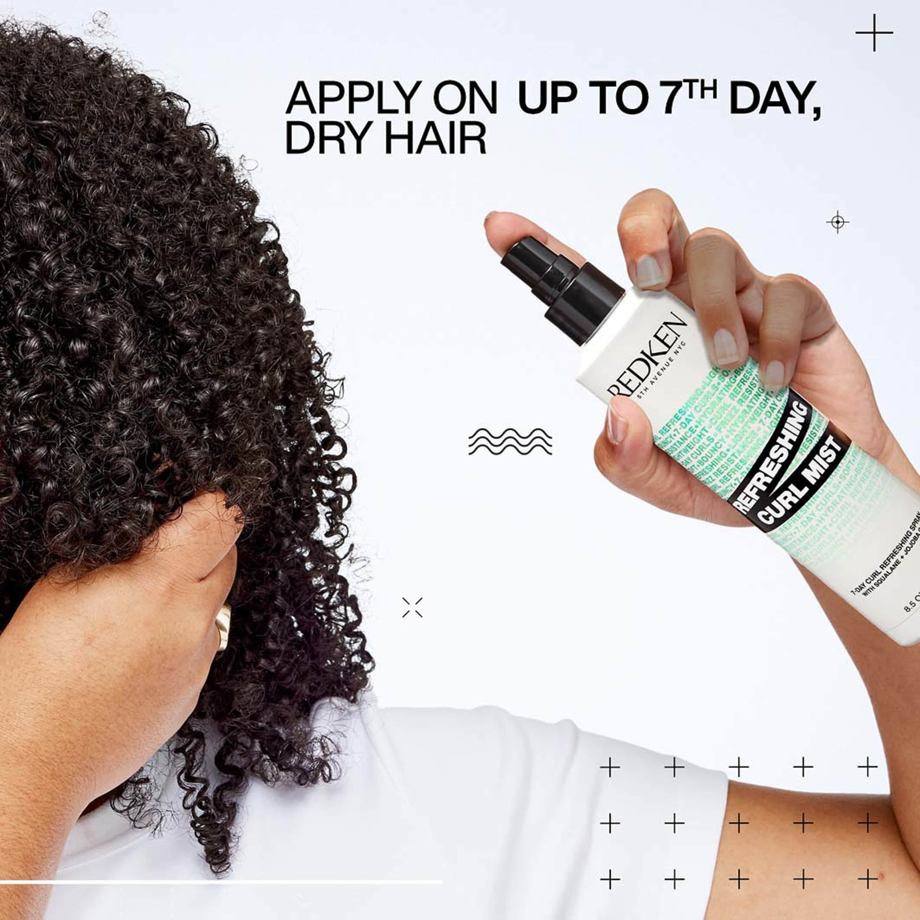 Refreshing Curl Mist, från Redken. Klicka för att öppna bilden i stort format