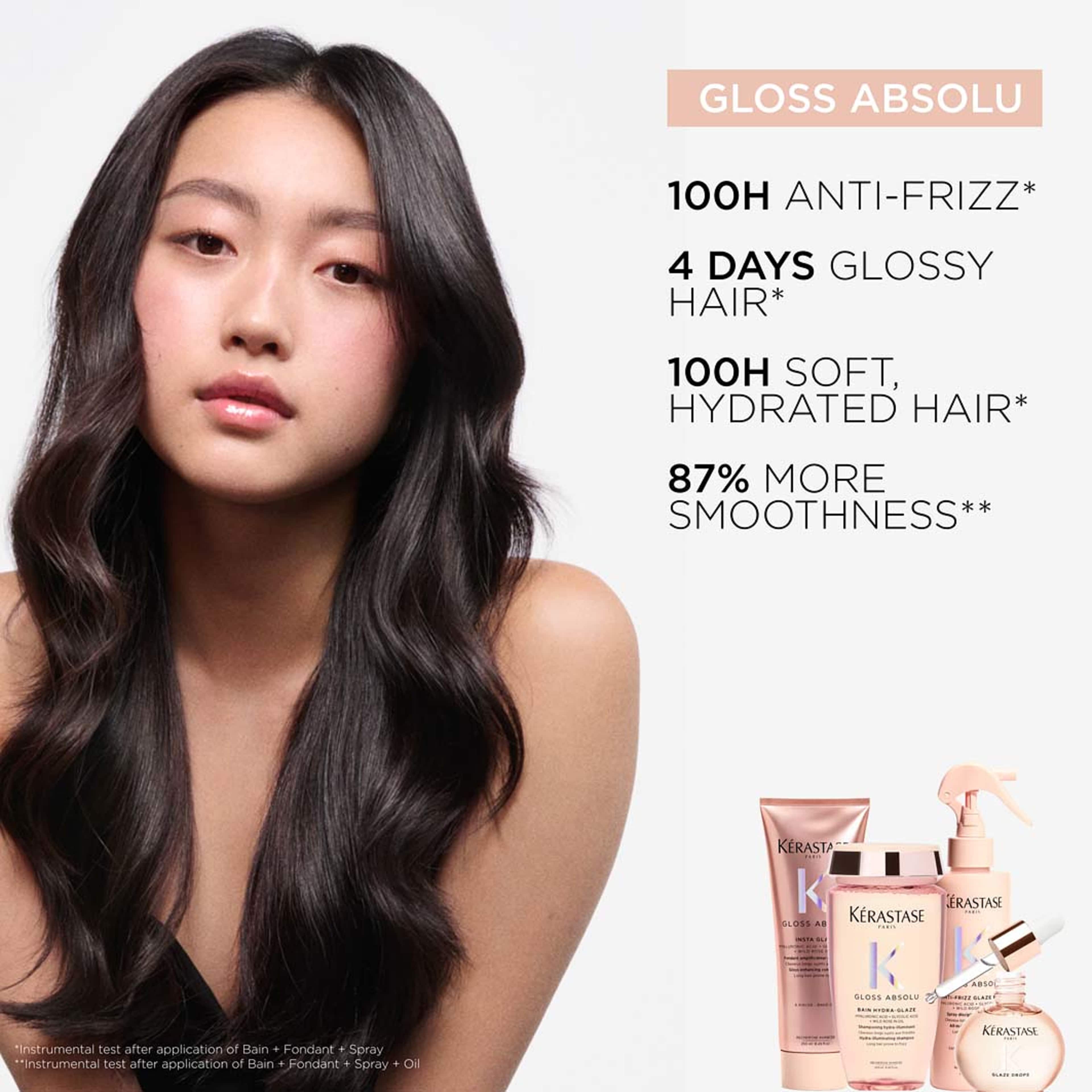 Gloss Absolu Bain Hydra-Glaze Shampoo 80ml, från Kérastase. Klicka för att öppna bilden i stort format