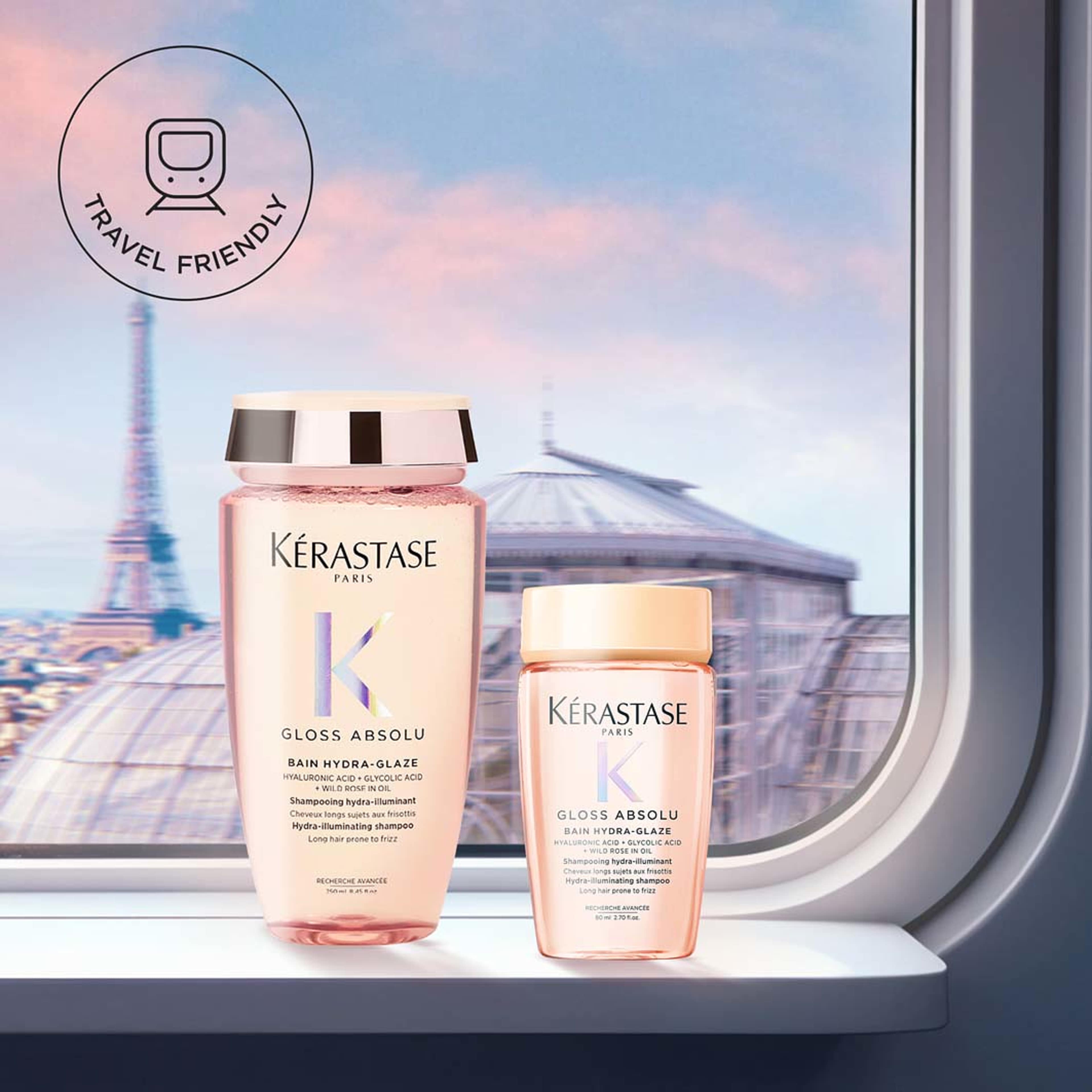 Gloss Absolu Bain Hydra-Glaze Shampoo 80ml, från Kérastase. Klicka för att öppna bilden i stort format