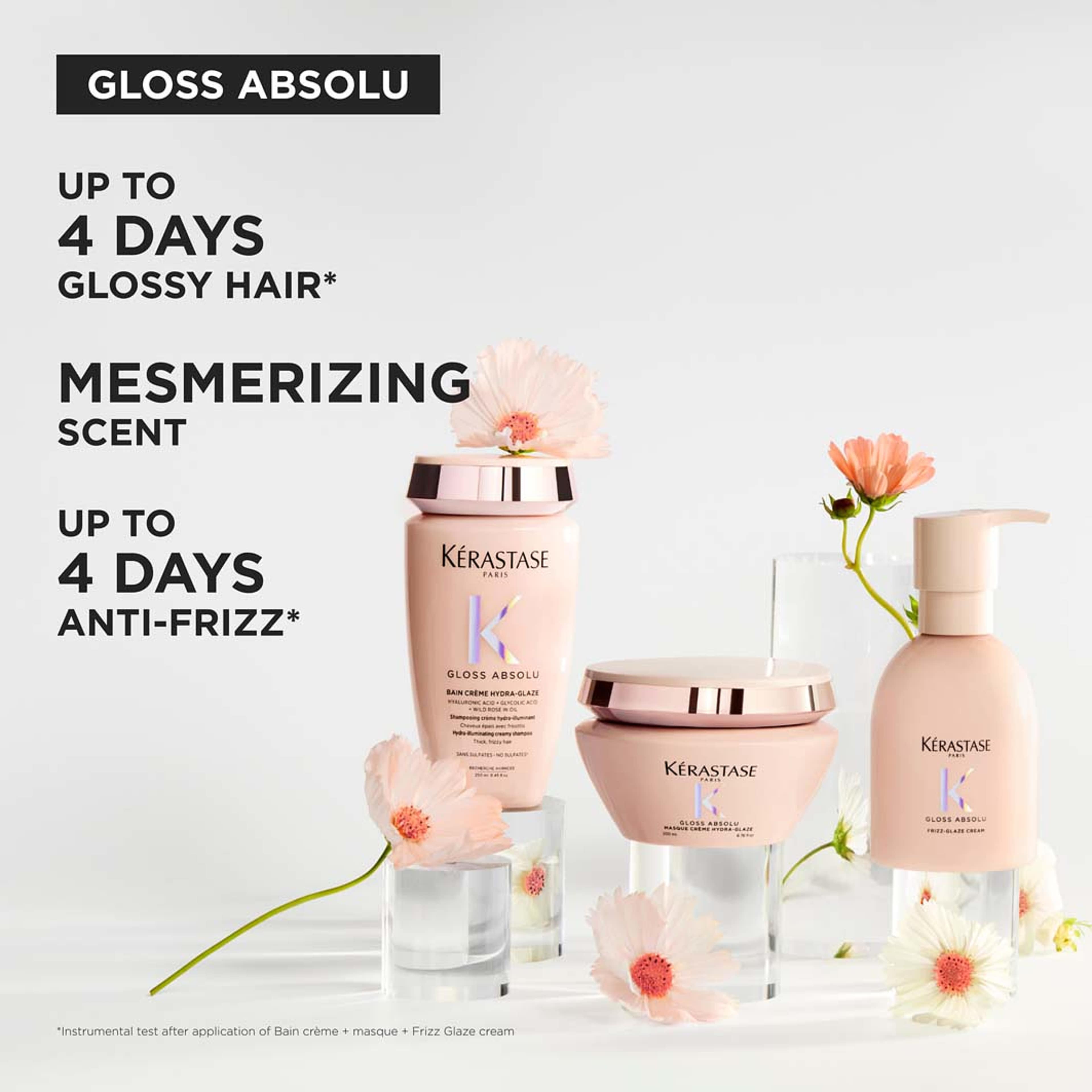 Gloss Absolu Bain Crème Hydra-Glaze Shampoo, från Kérastase. Klicka för att öppna bilden i stort format