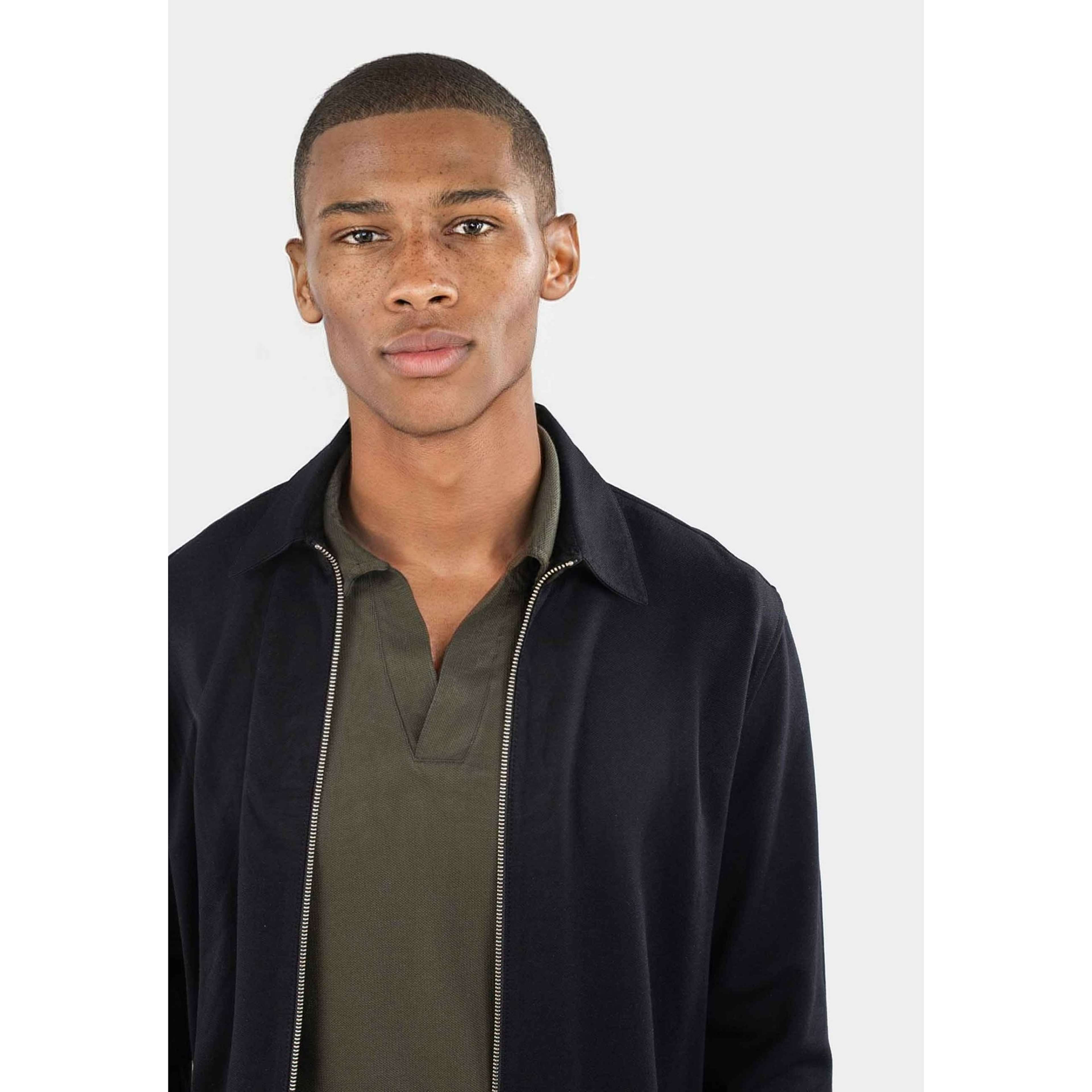 Aden Superior Stretch Overshirt - Black