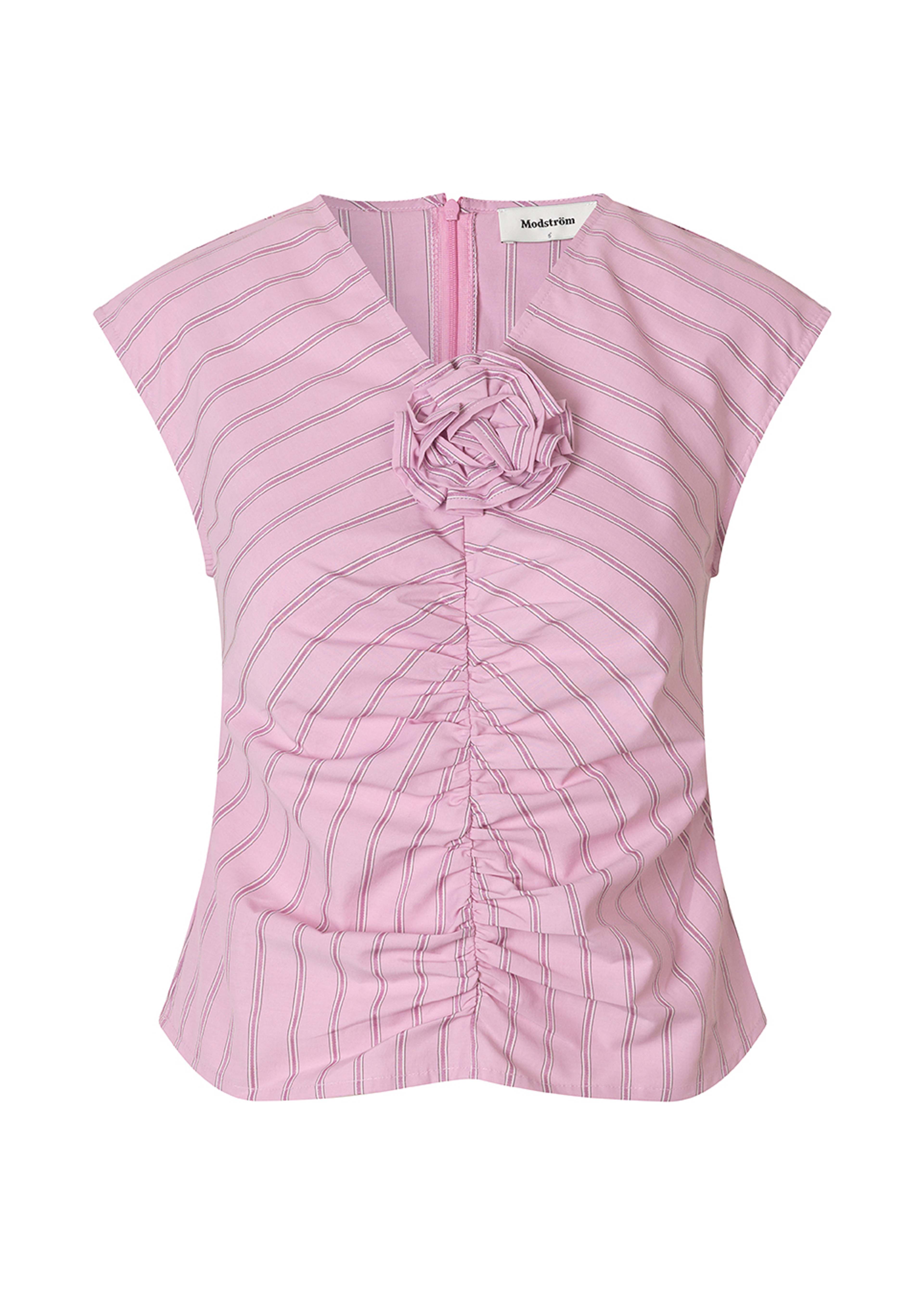 Starleemd Top, från Modström, i färgen pink stripe. Klicka för att öppna bilden i stort format