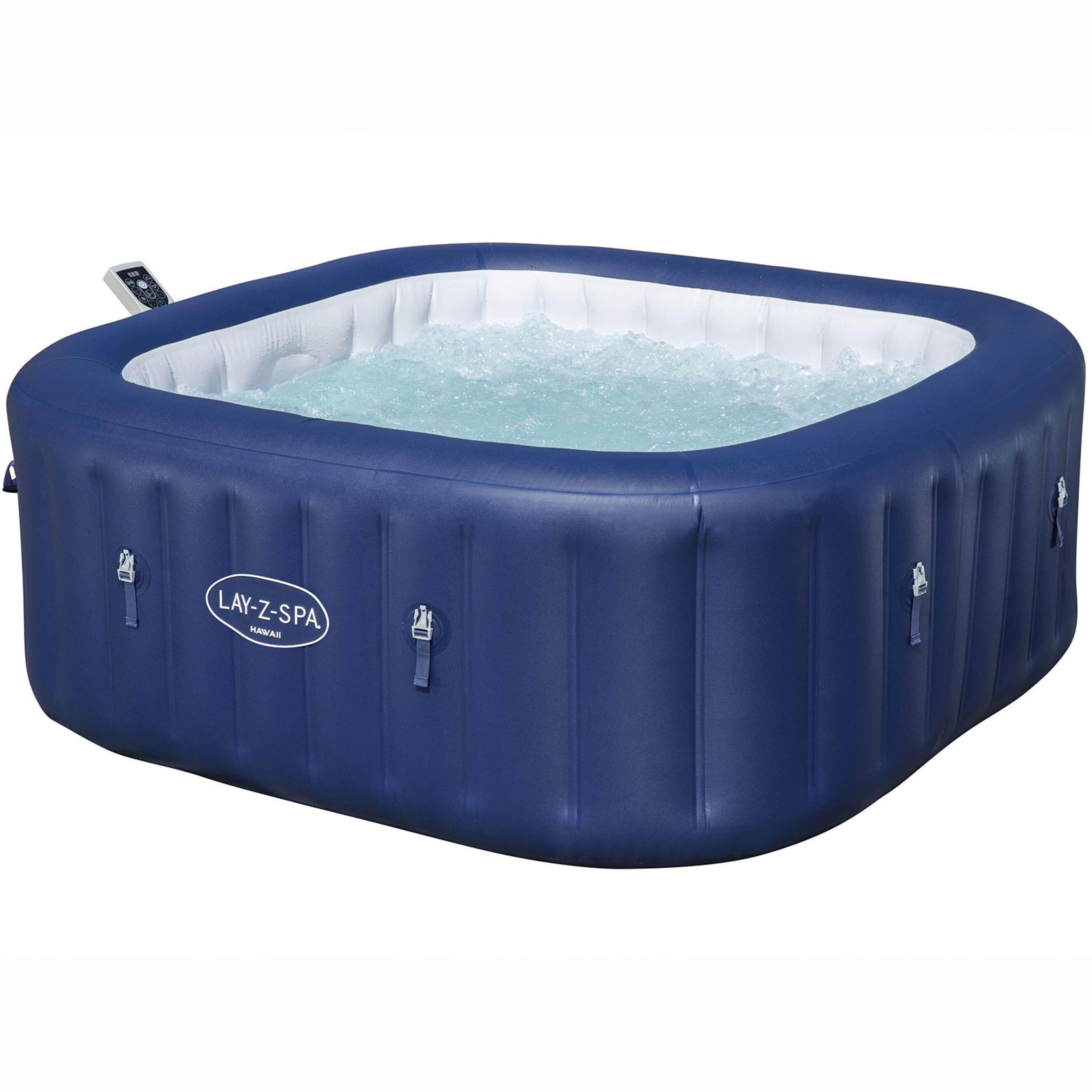 Lay-z-spa Hawaii Energysense Airjet 6 Blå 1.80mx1.80mx71cm