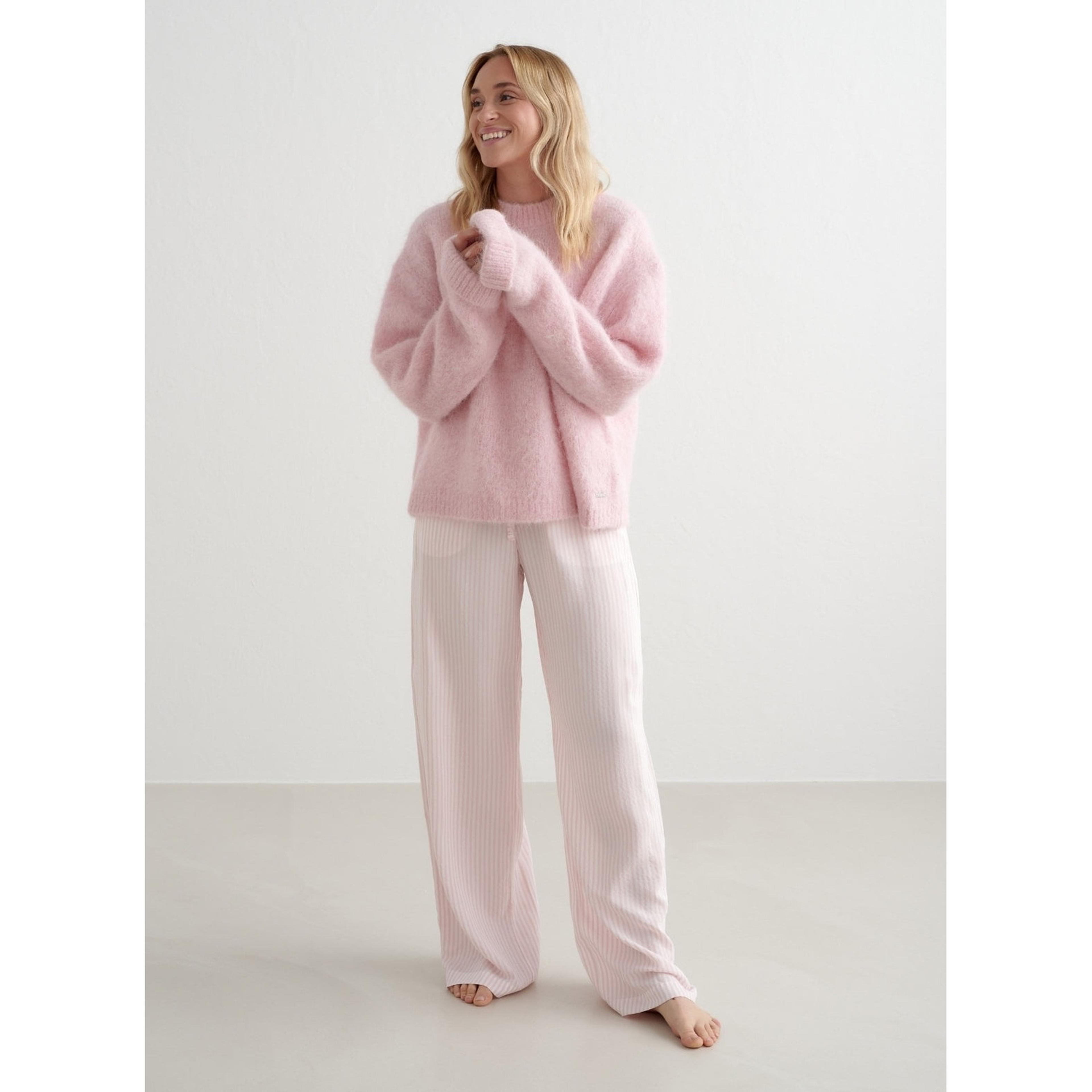 Winter Bloom Stripe Pyjama Pants