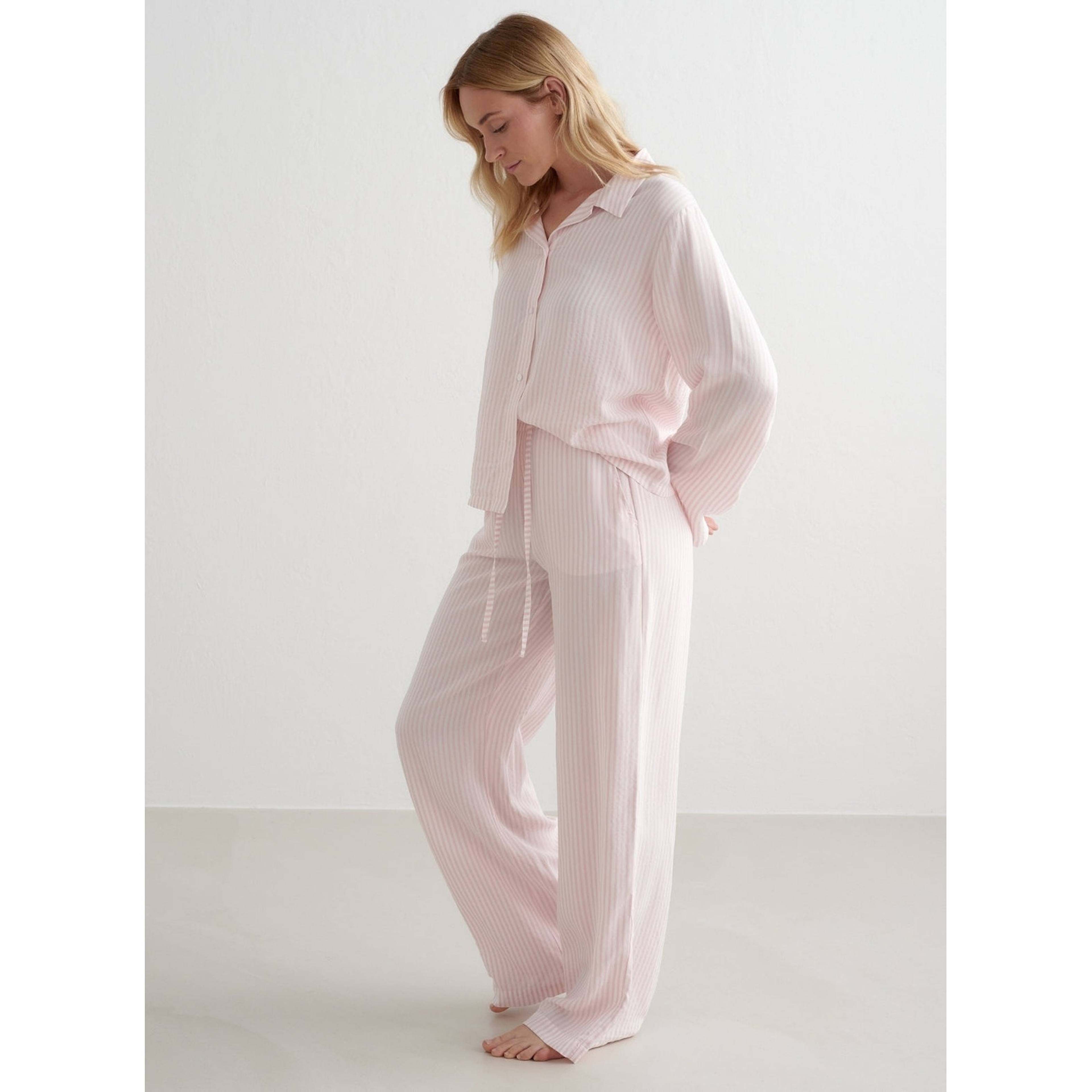 Winter Bloom Stripe Pyjama Pants