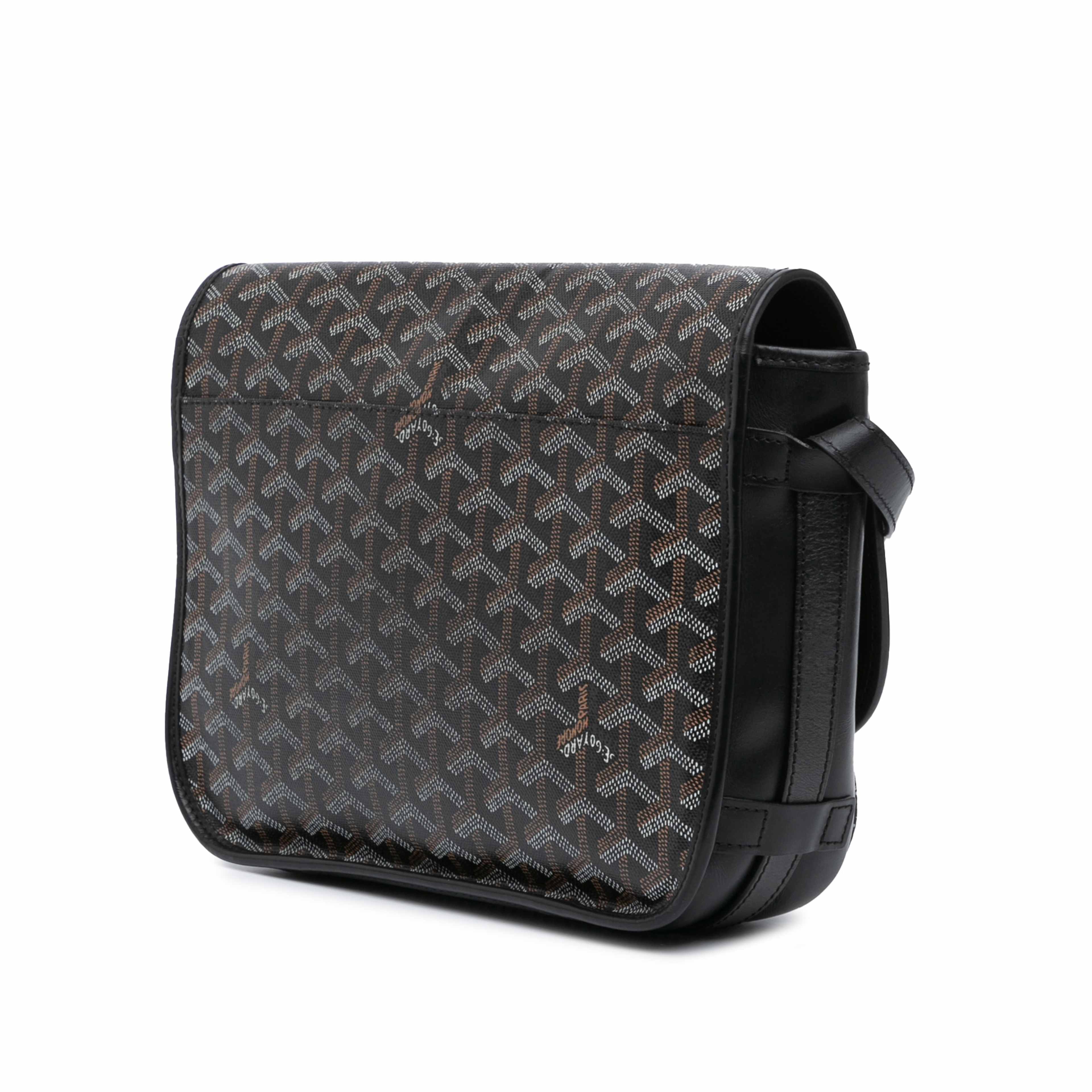 Goyard Goyardine Belvedere Mm, från Luxclusif, i färgen svart. Klicka för att öppna bilden i stort format