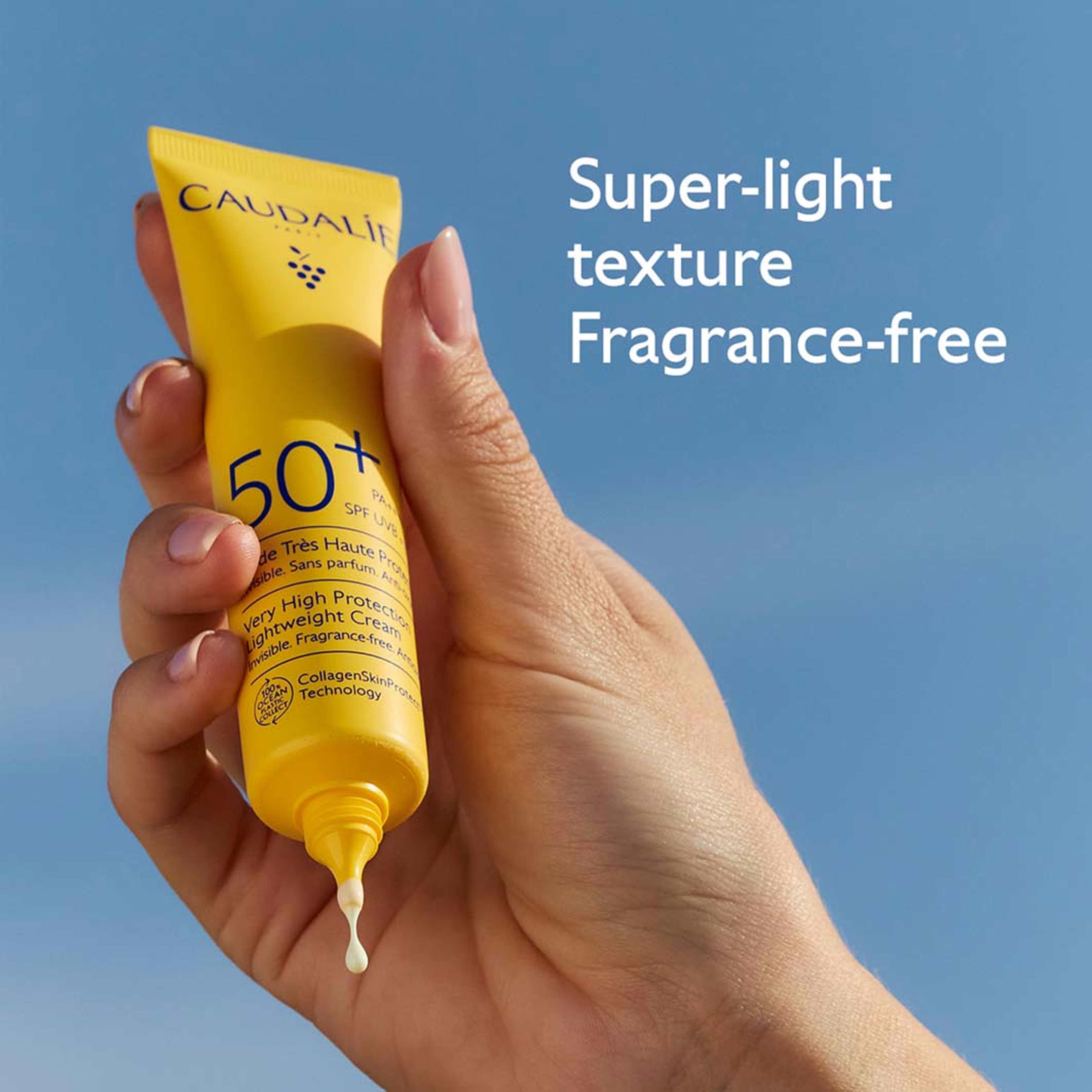 Vinosun Very High Protection Lightweight Fluid SPF50, från Caudalie. Klicka för att öppna bilden i stort format