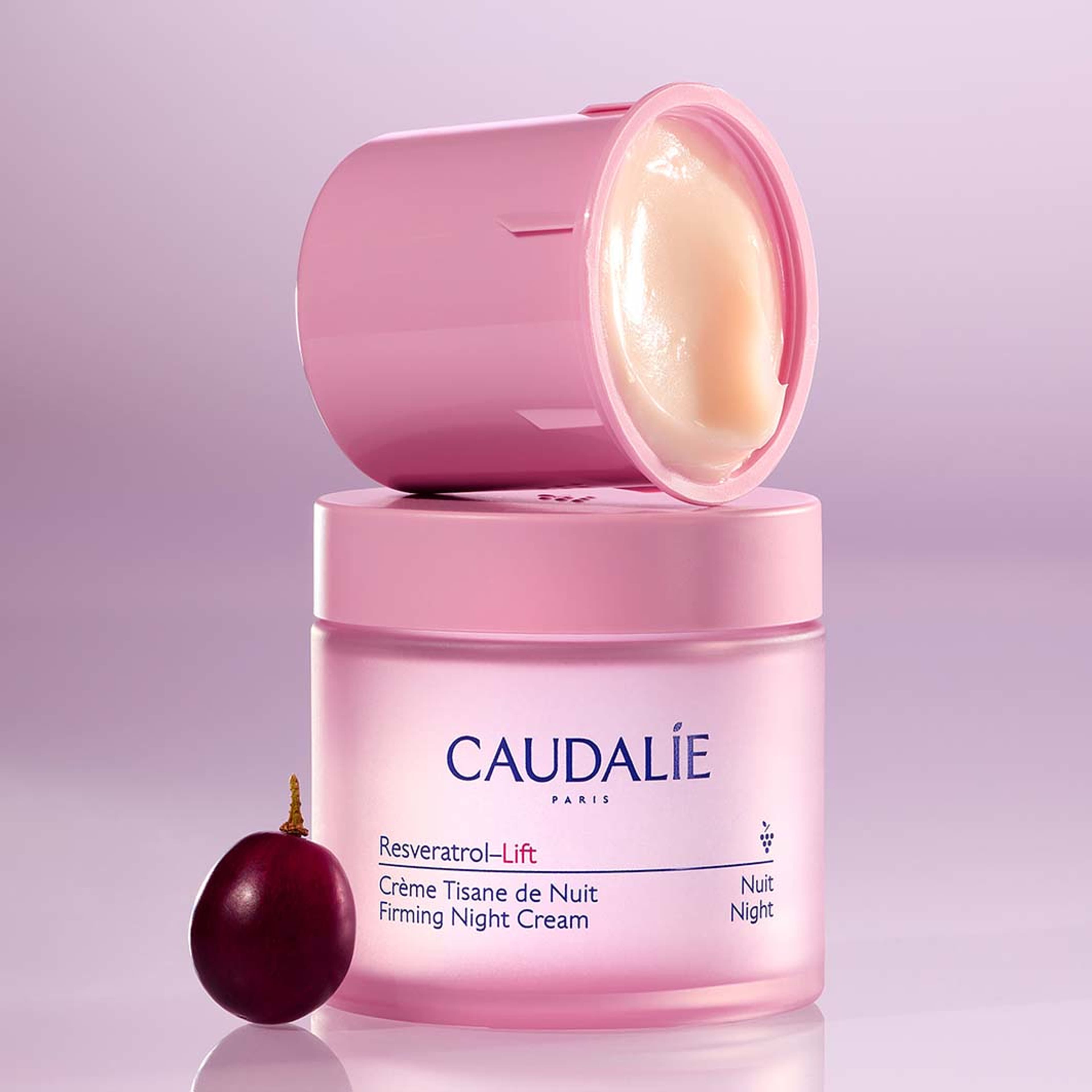 Resveratrol-Lift Firming Night Cream Refill, från Caudalie. Klicka för att öppna bilden i stort format