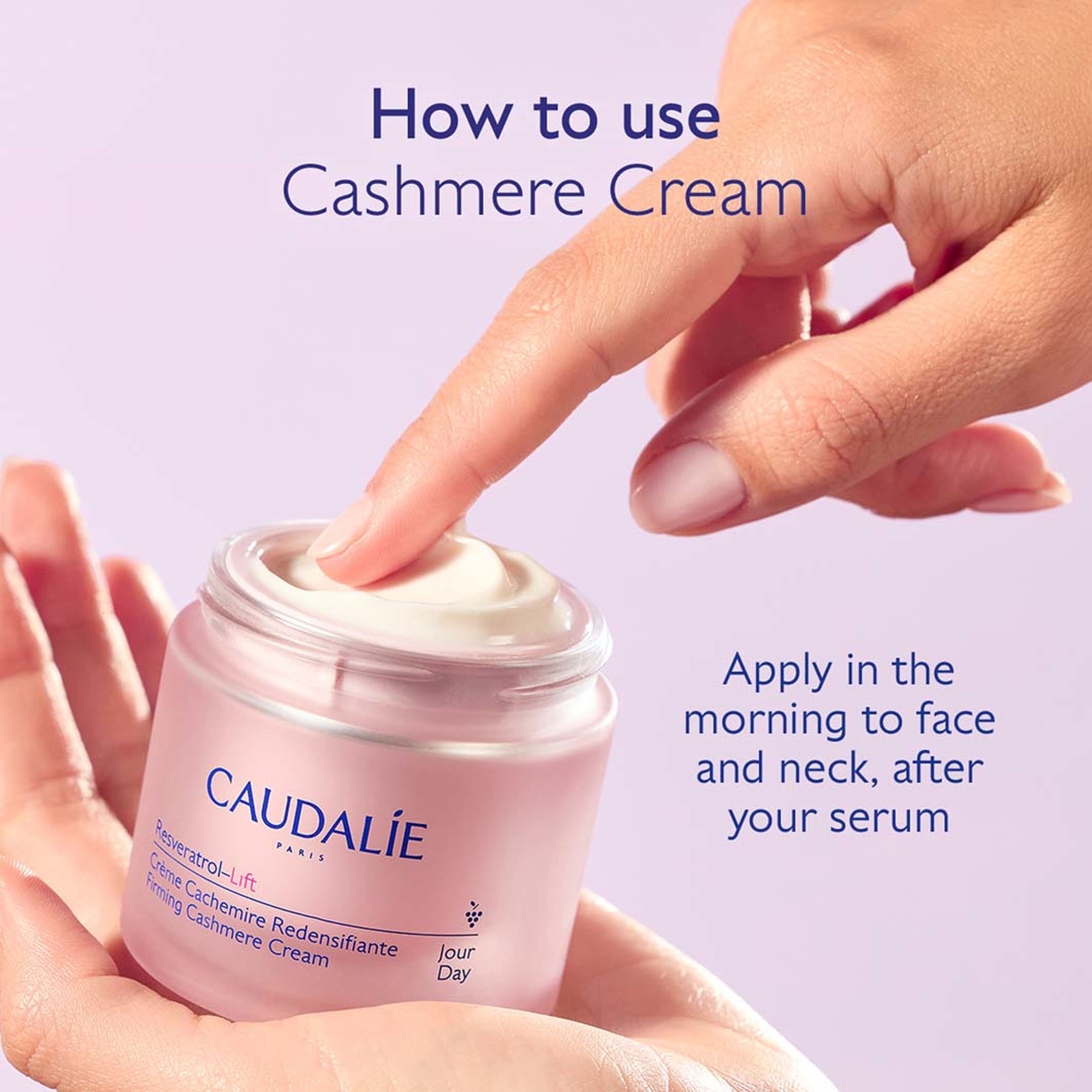 Resveratrol-Lift Firming Cashmere Cream Refill, från Caudalie. Klicka för att öppna bilden i stort format