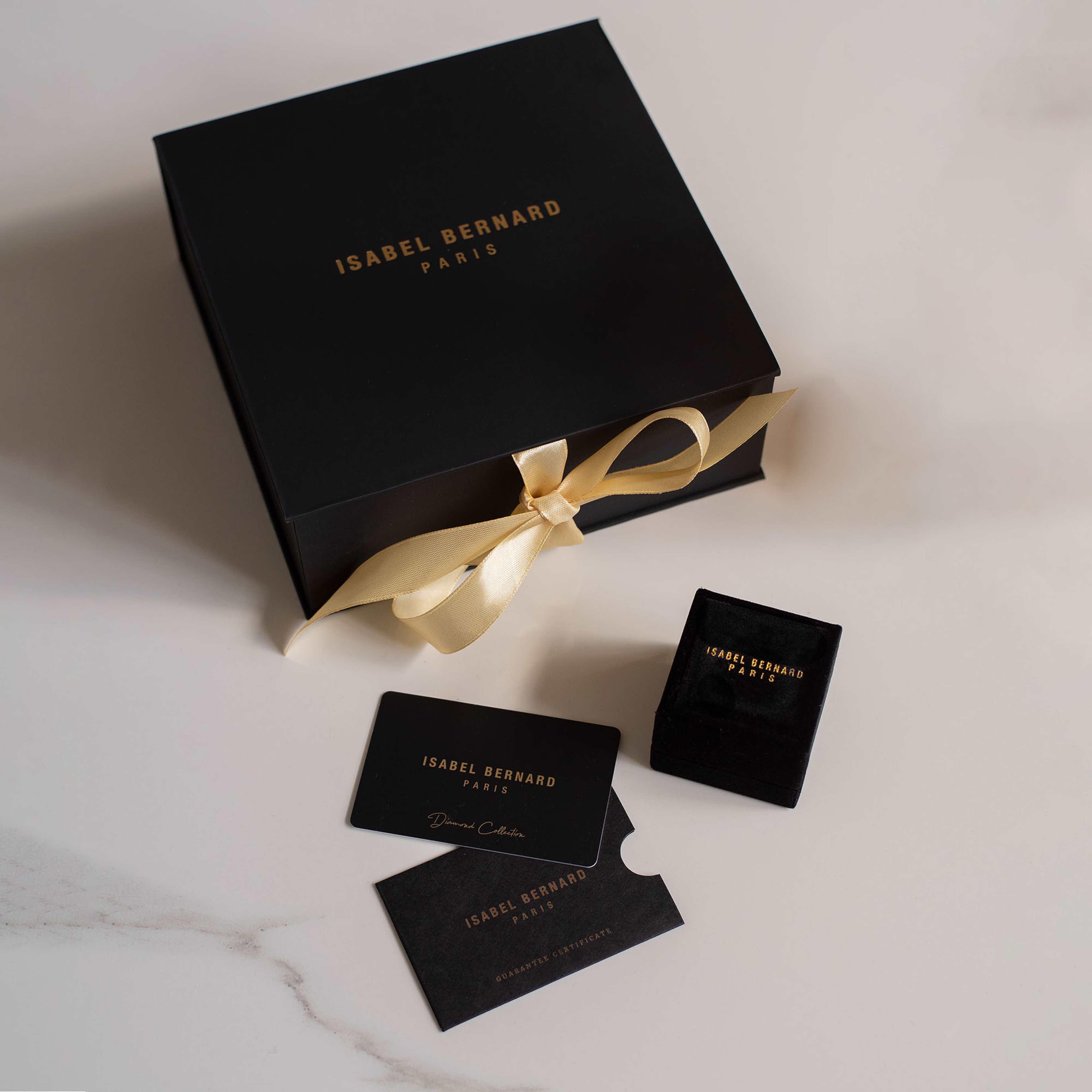 De La Paix 14 Karat Vitguld Stiftörhänge