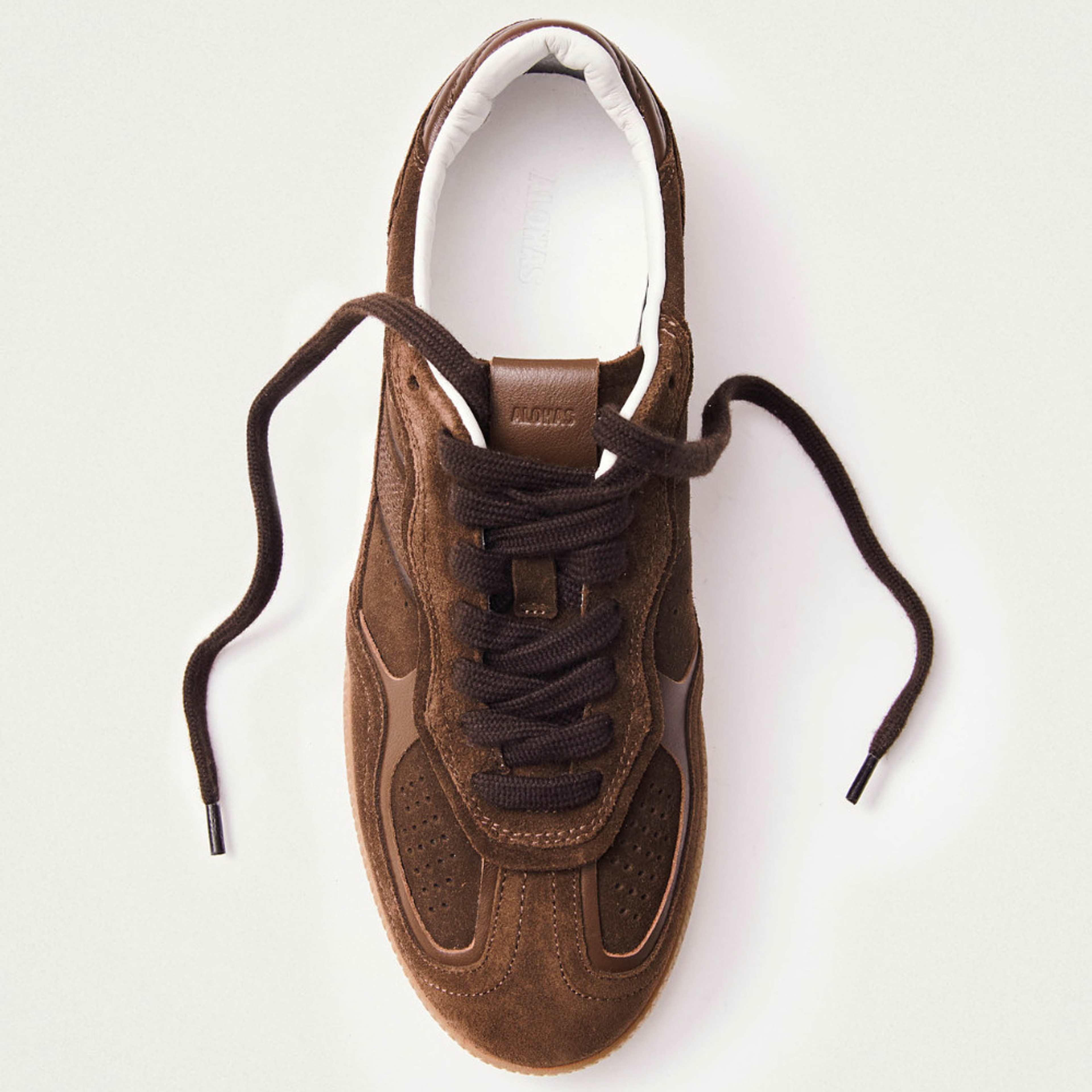 Tb.490 Rife Chocolate Brown Leather Sneakers