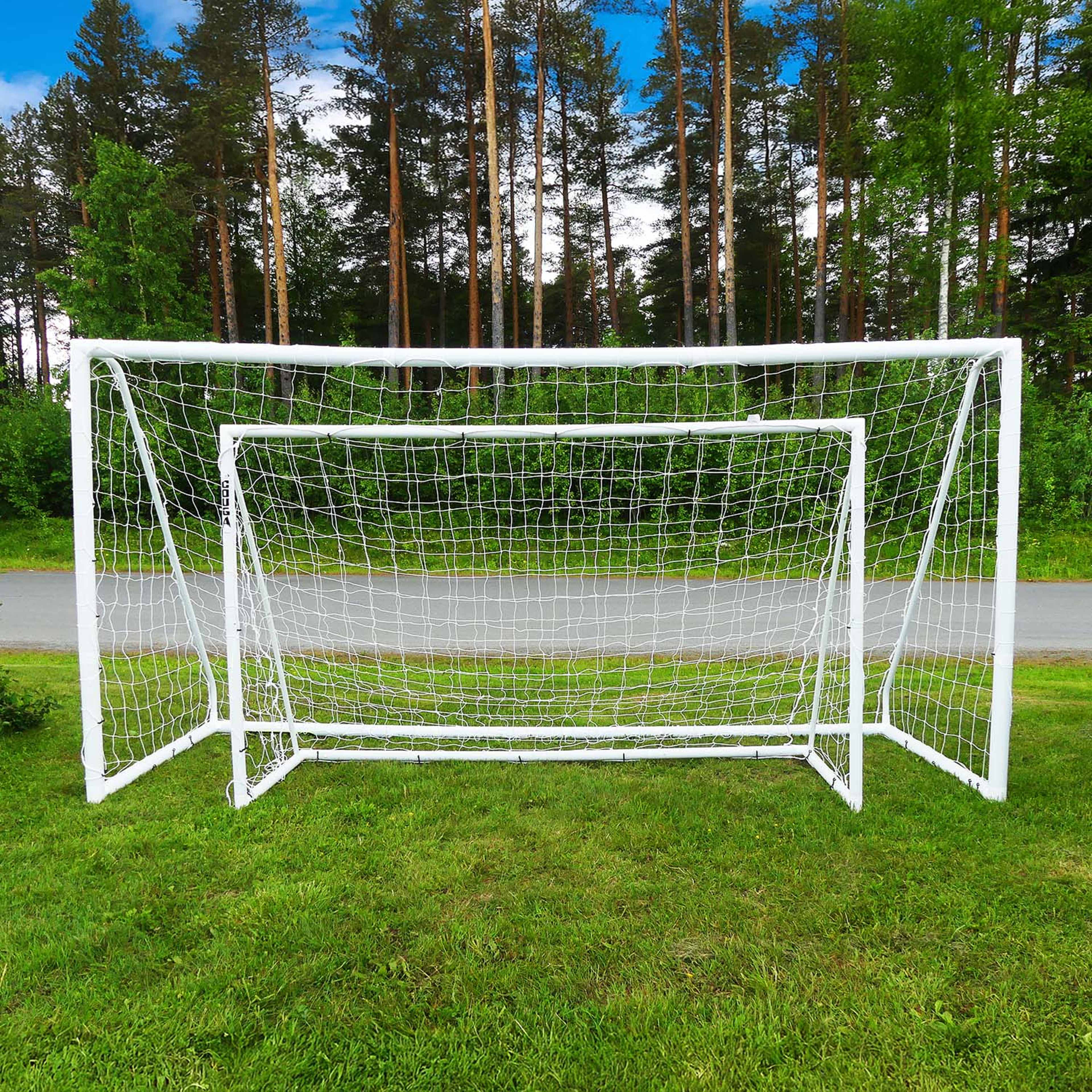 Fotbollsmål Play 250 X 150cm, från Sportme, i färgen vit. Klicka för att öppna bilden i stort format