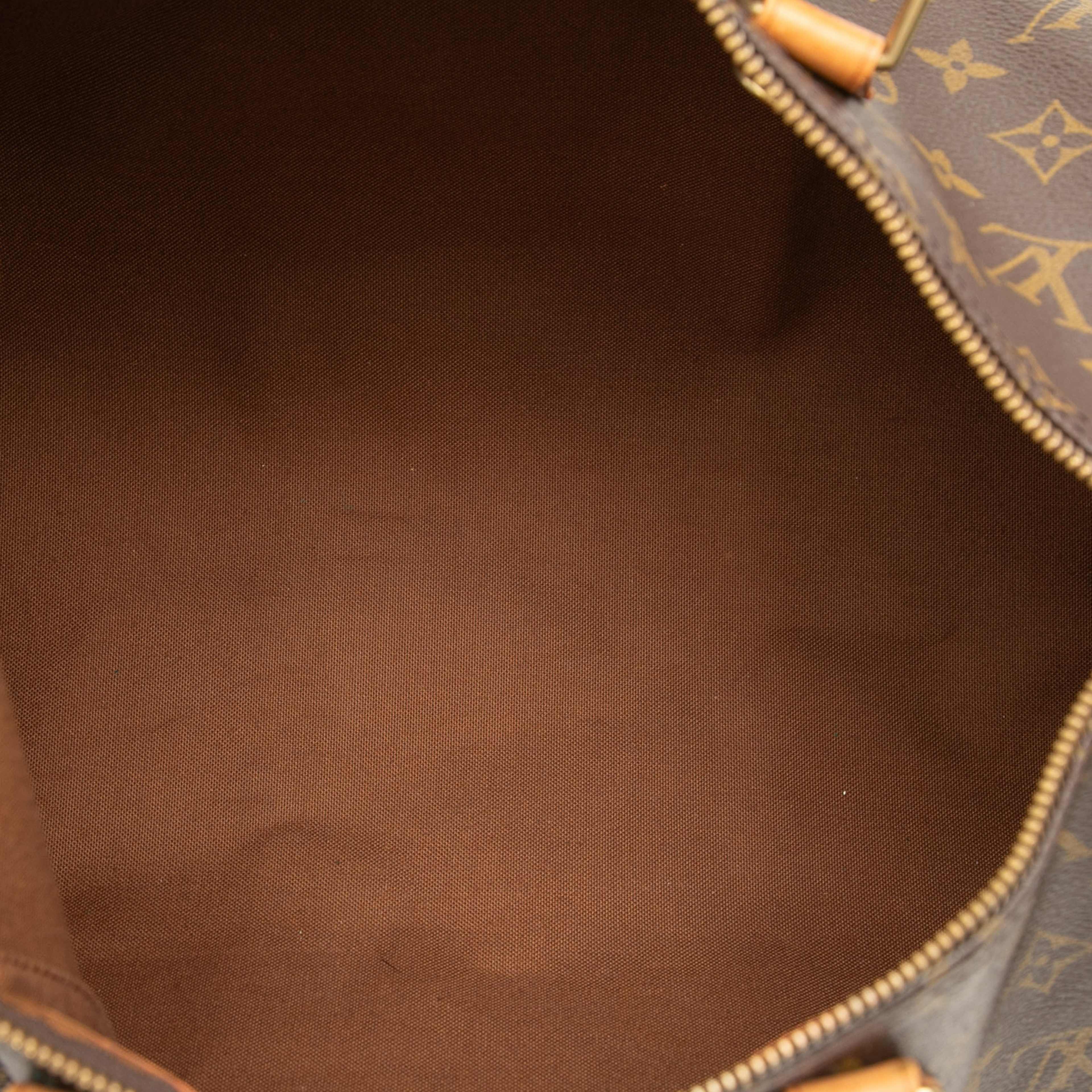 Louis Vuitton Monogram Speedy 35, från Luxclusif, i färgen brown. Klicka för att öppna bilden i stort format