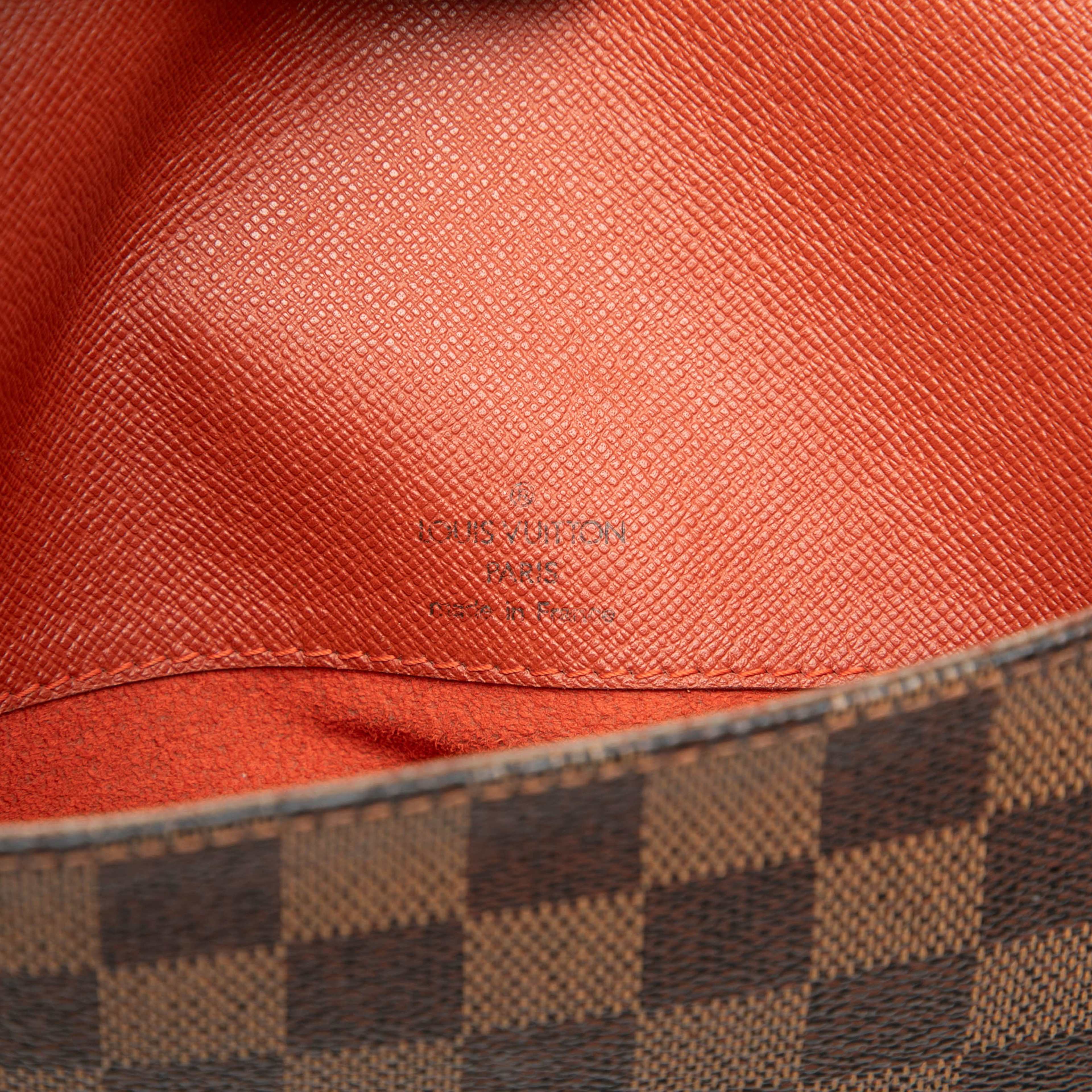 Louis Vuitton Damier Ebene Musette Salsa Gm, från Luxclusif, i färgen brown. Klicka för att öppna bilden i stort format