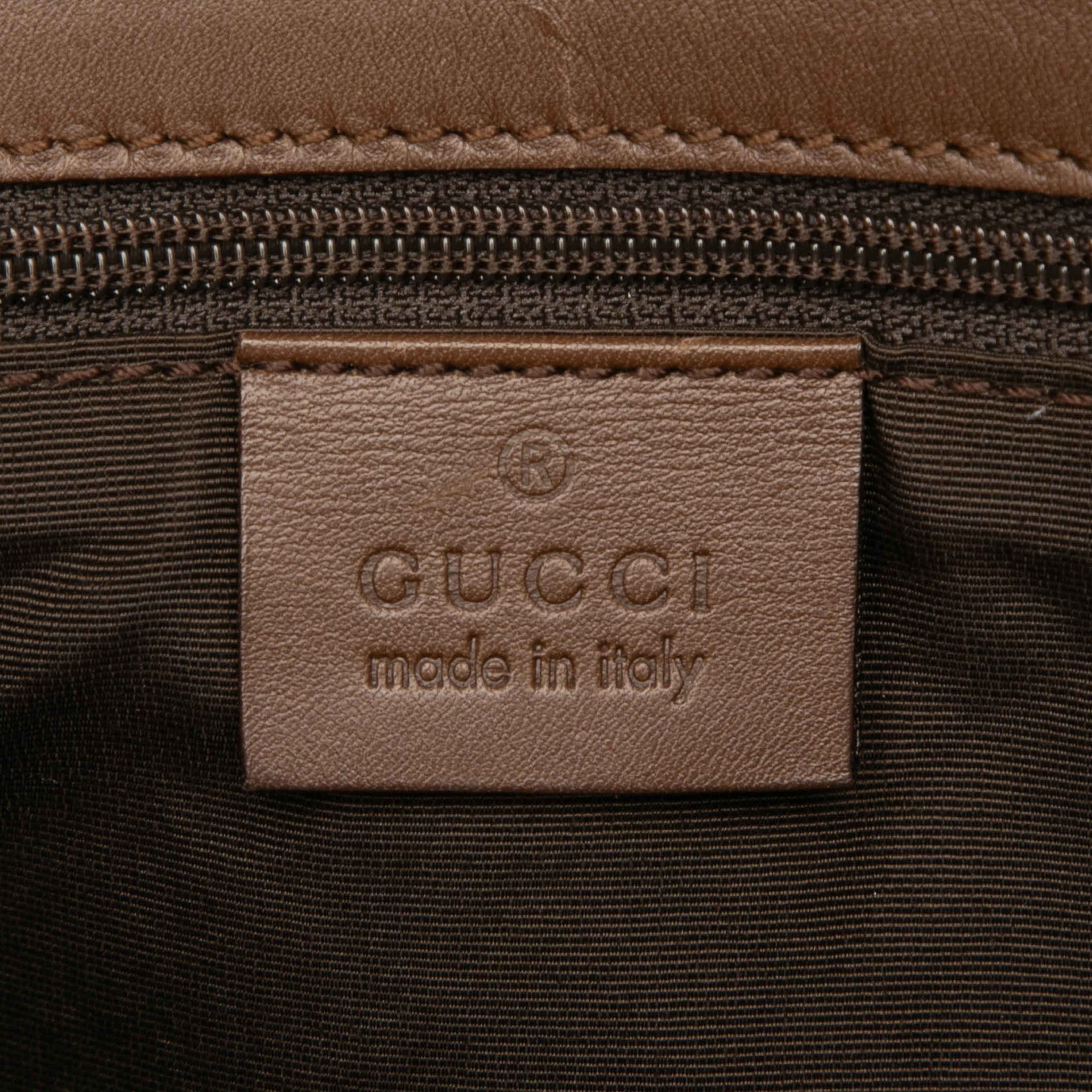 Gucci Gg Canvas Tote, från Luxclusif, i färgen dark brown. Klicka för att öppna bilden i stort format