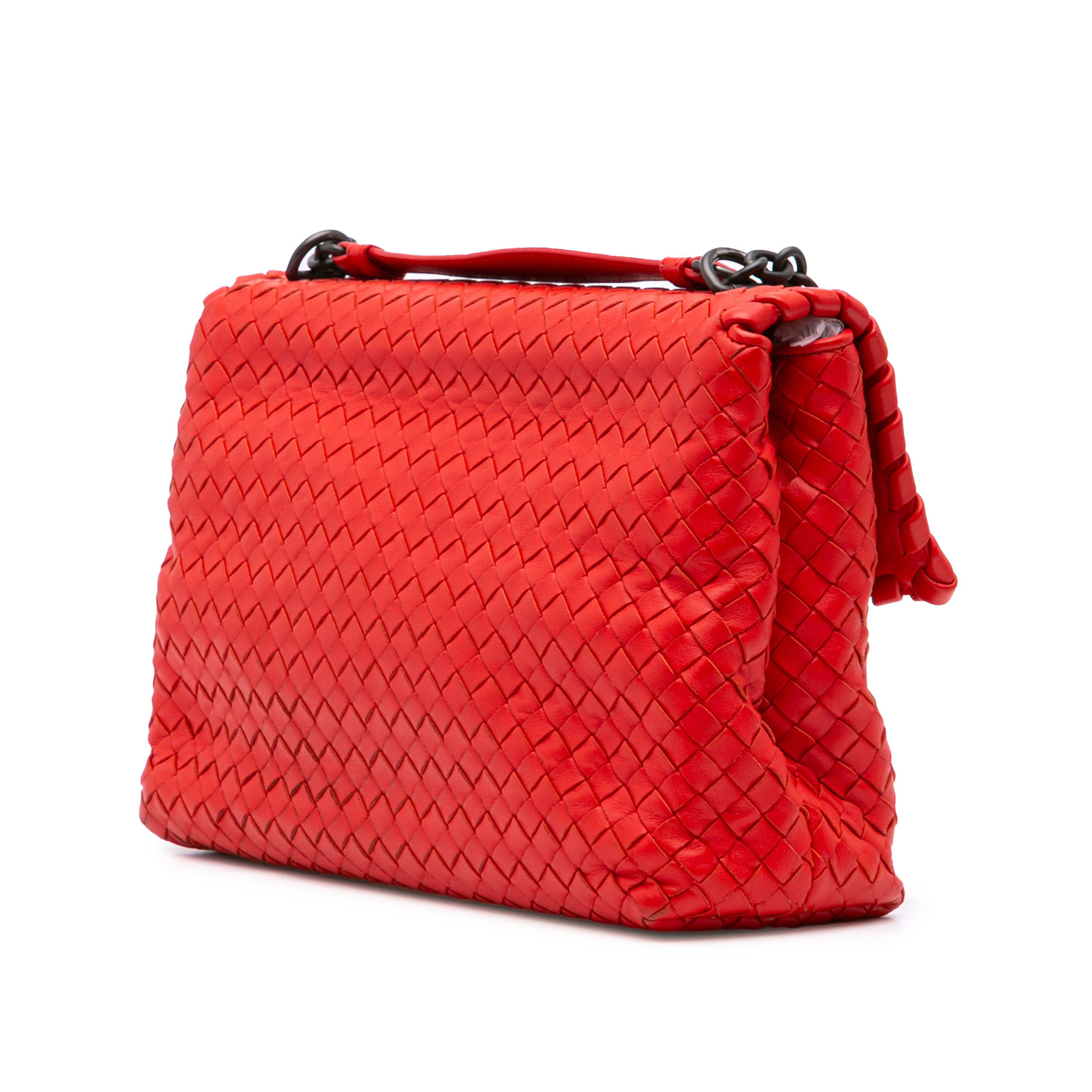 Bottega Veneta Large Nappa Intrecciato Olimpia Shoulder Bag