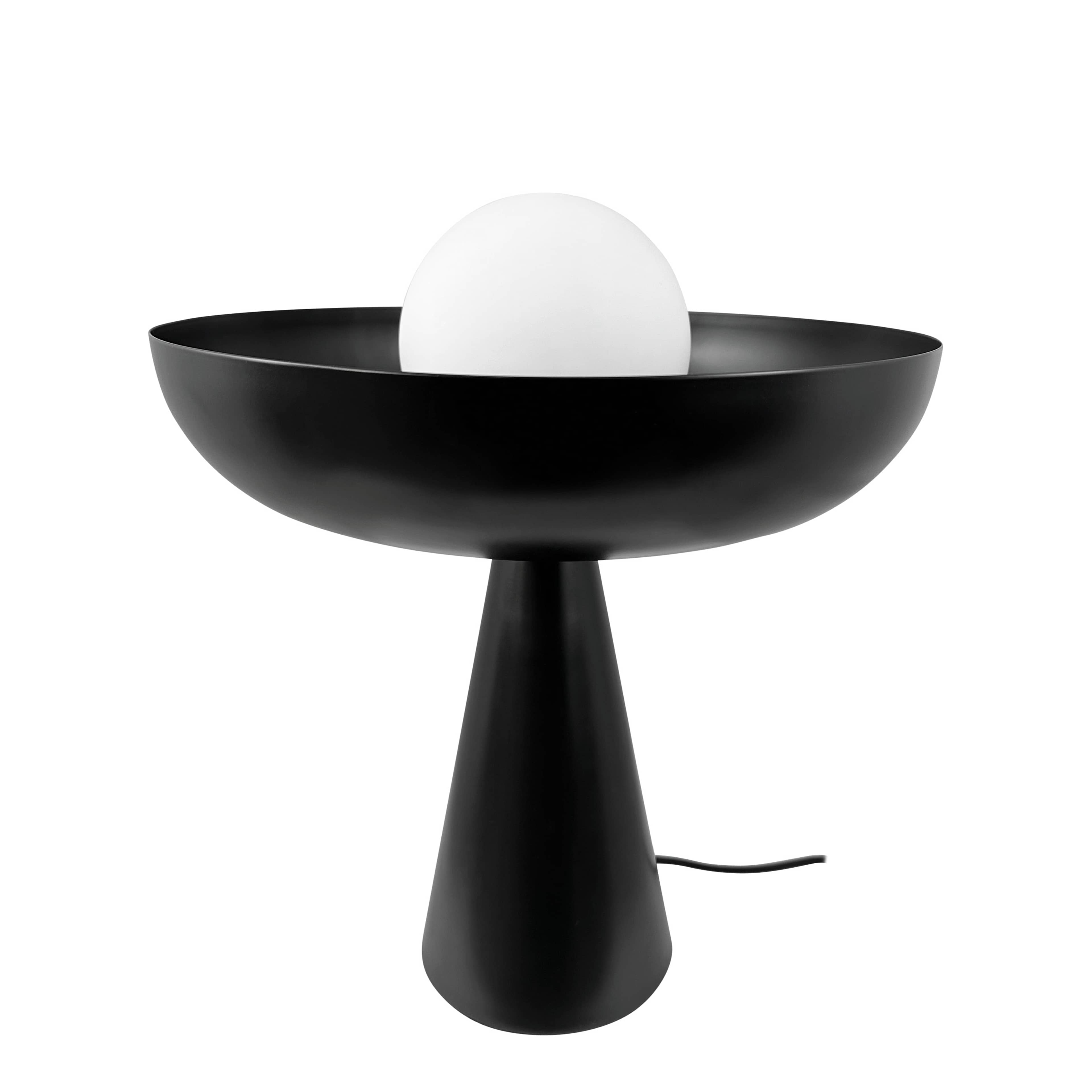 Ava Table Lamp, från Dyberg Larsen, i färgen black. Klicka för att öppna bilden i stort format