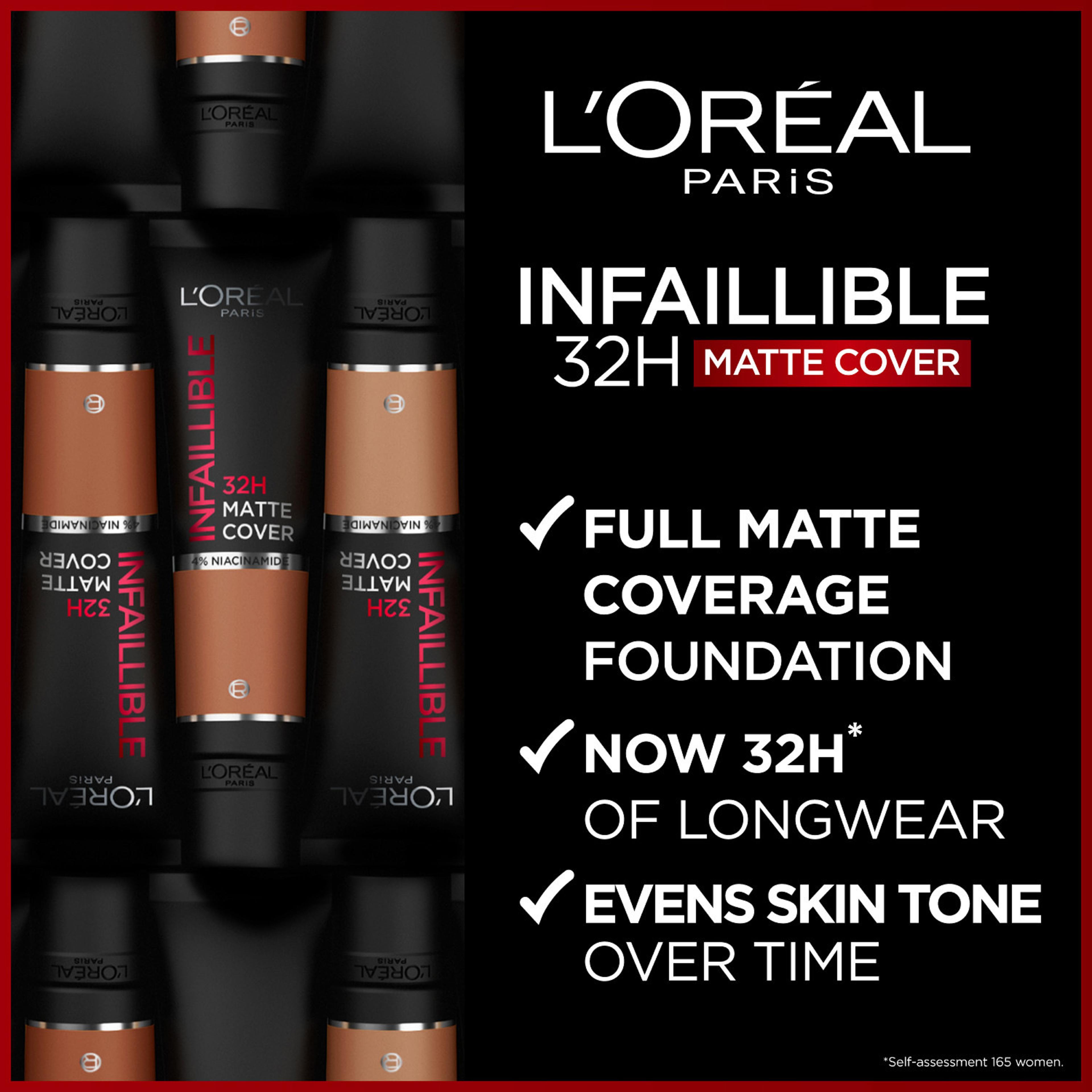 L'Oréal Paris Infaillible 32H Matte Cover Foundation, från L'Oréal Paris, i färgen Neutral Undertone. Klicka för att öppna bilden i stort format