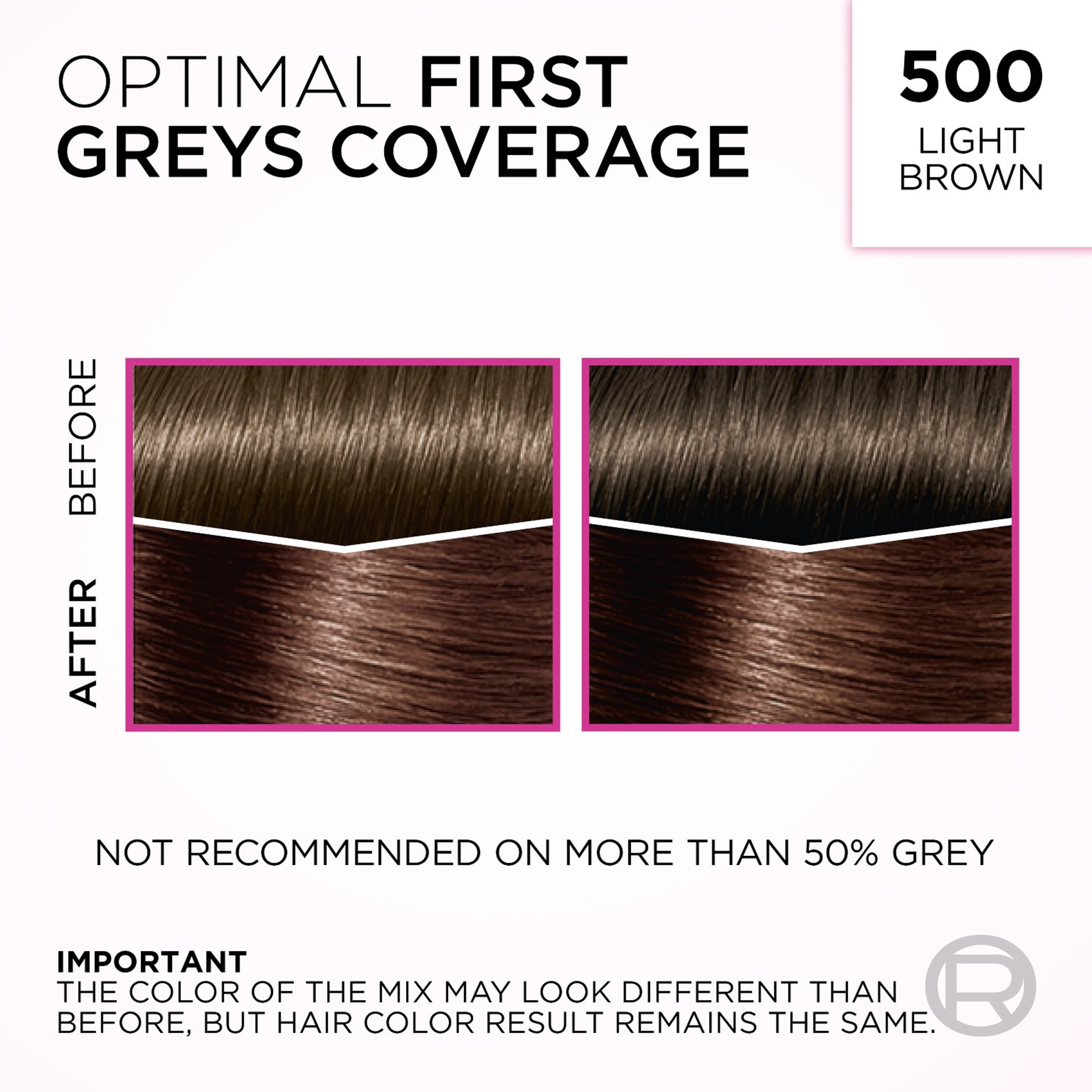 Casting Créme Gloss, från L'Oréal Paris, i färgen 500 Light Brown. Klicka för att öppna bilden i stort format