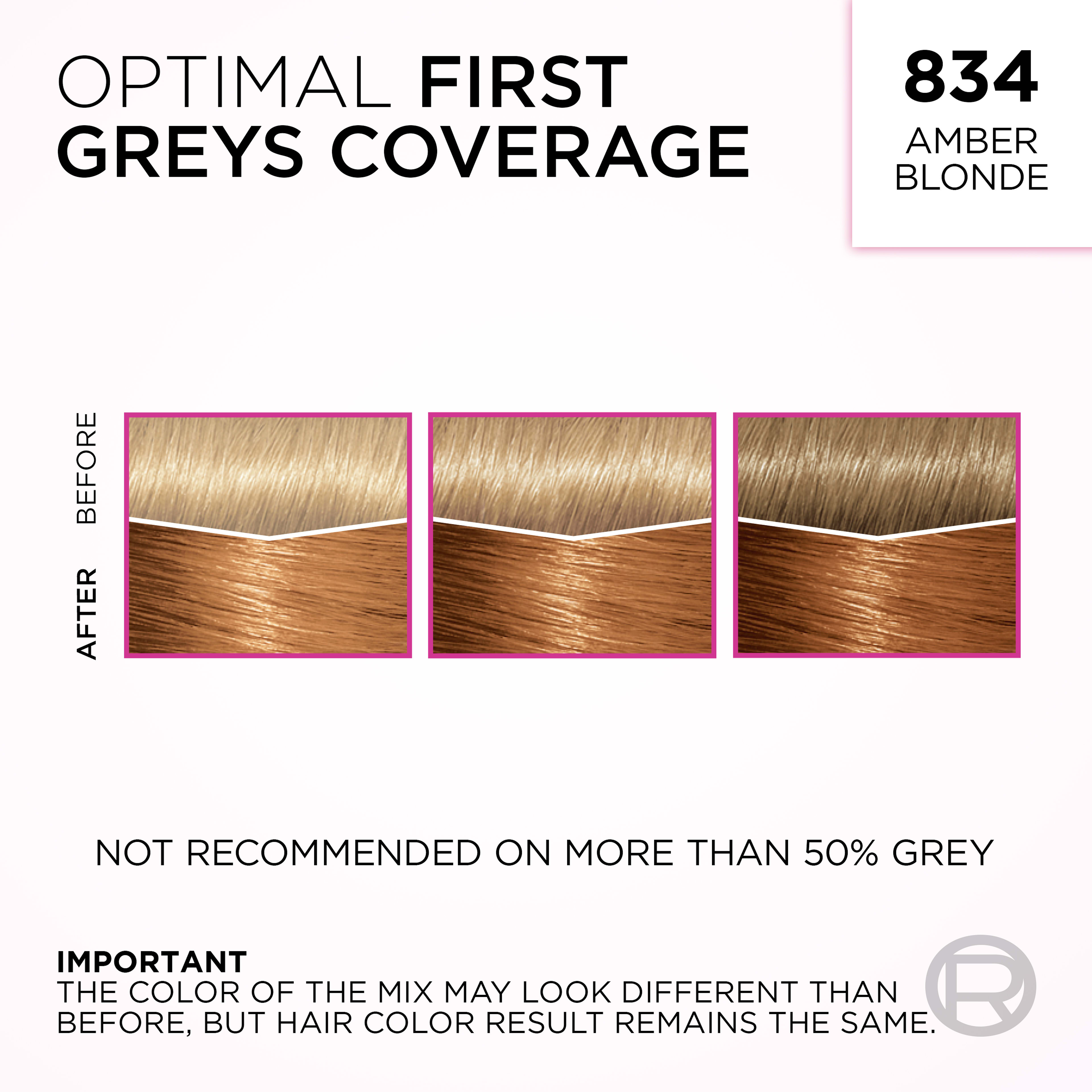 Casting Créme Gloss, från L'Oréal Paris, i färgen 834 Amber Blonde. Klicka för att öppna bilden i stort format