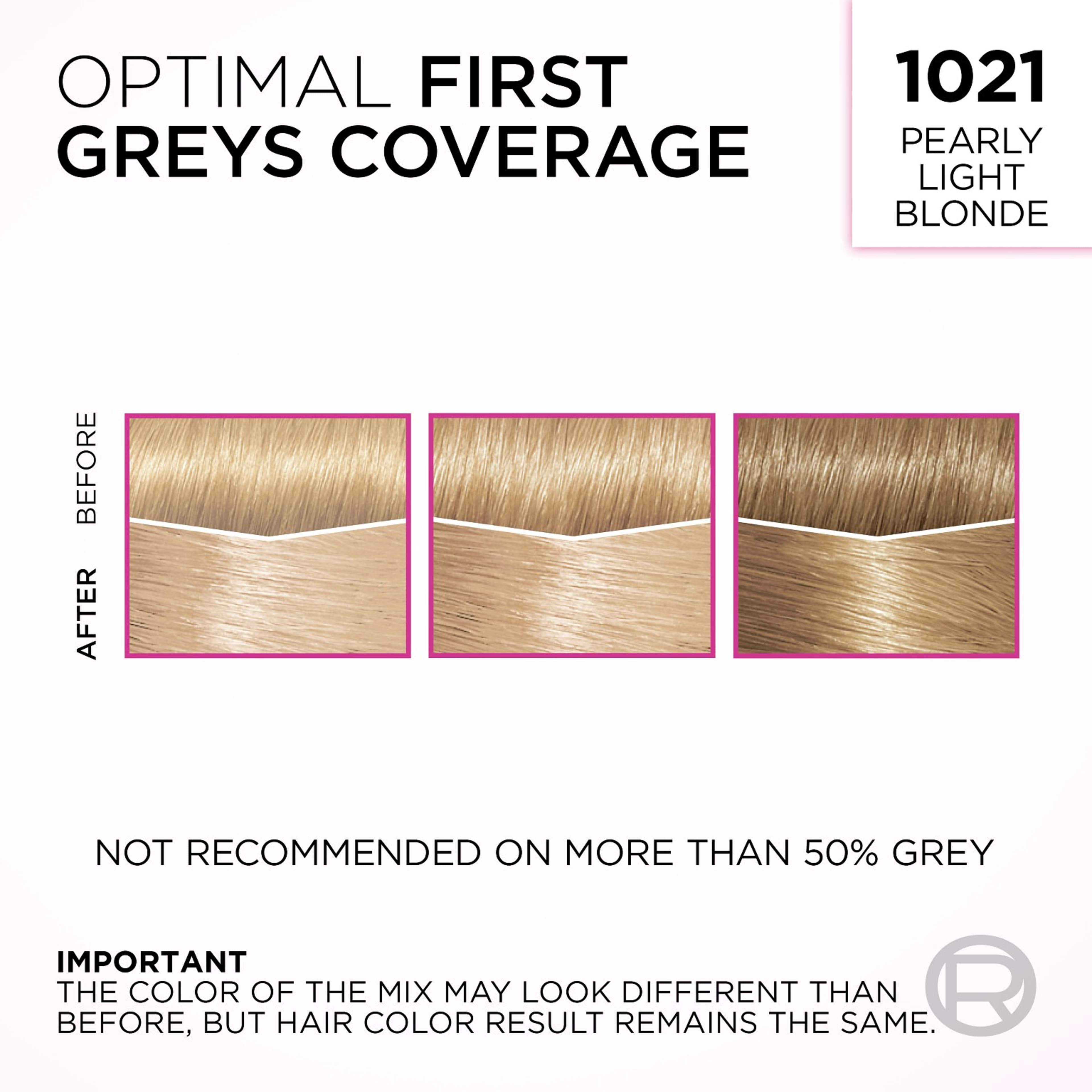 Casting Créme Gloss, från L'Oréal Paris, i färgen 1021 Pearly Light Blonde. Klicka för att öppna bilden i stort format