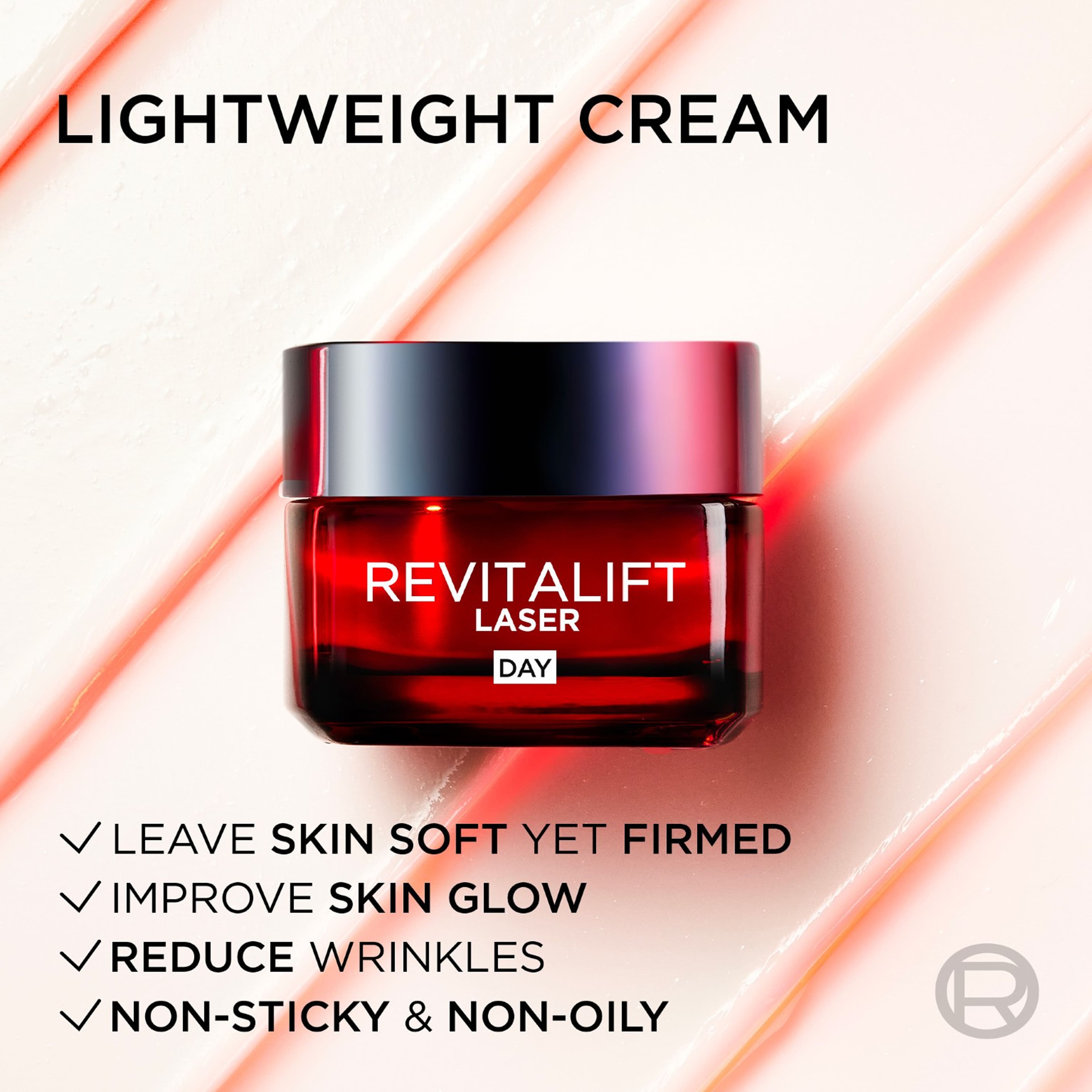 Revitalift Laser Advanced Anti-Ageing Care Day, från L'Oréal Paris. Klicka för att öppna bilden i stort format