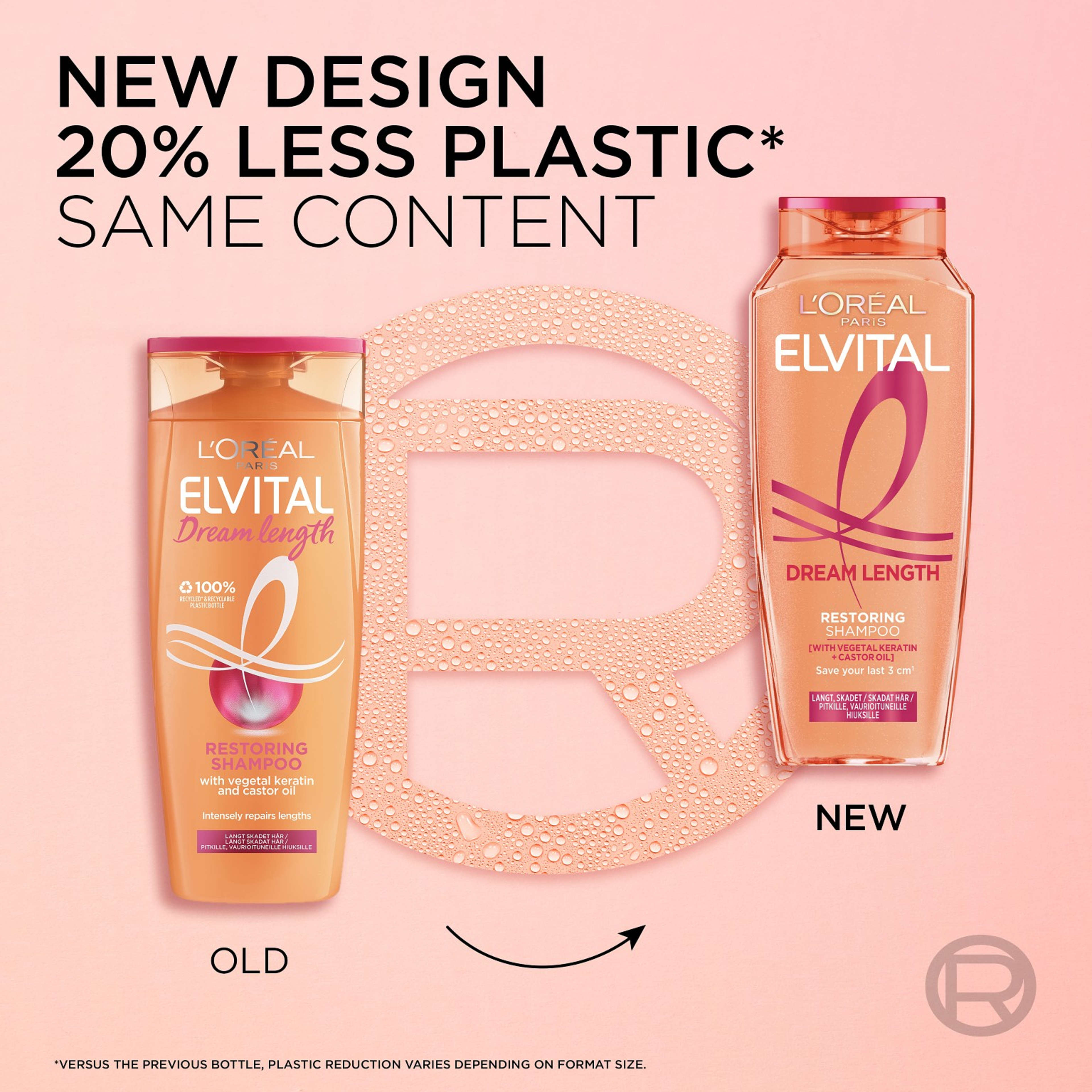 Elvital Dream Lengths Shampoo, från L'Oréal Paris, i färgen Elvital Dream Lengths Shampoo. Klicka för att öppna bilden i stort format