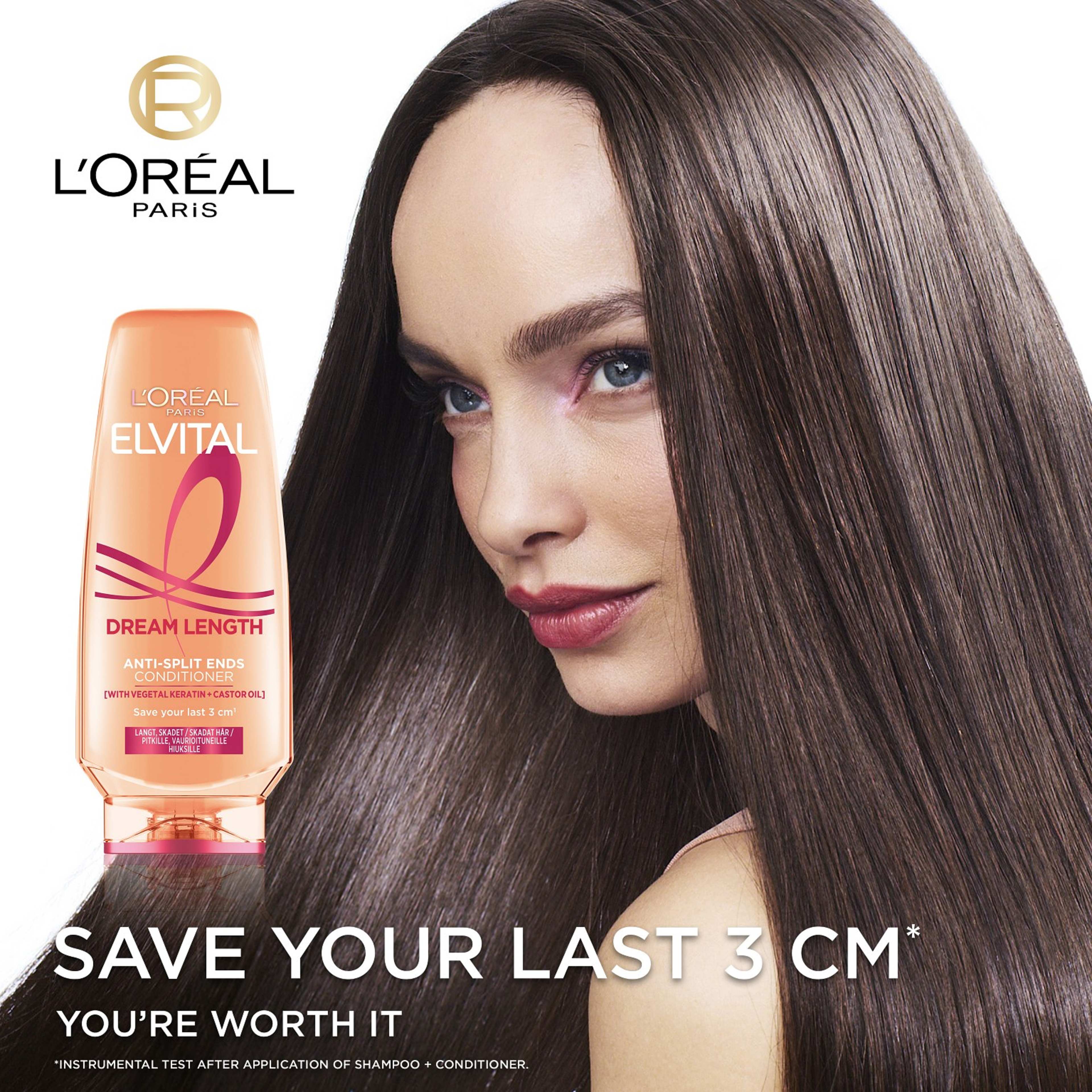 Elvital Dream Lengths Balsam, från L'Oréal Paris, i färgen Elvital Dream Lengths Balsam. Klicka för att öppna bilden i stort format