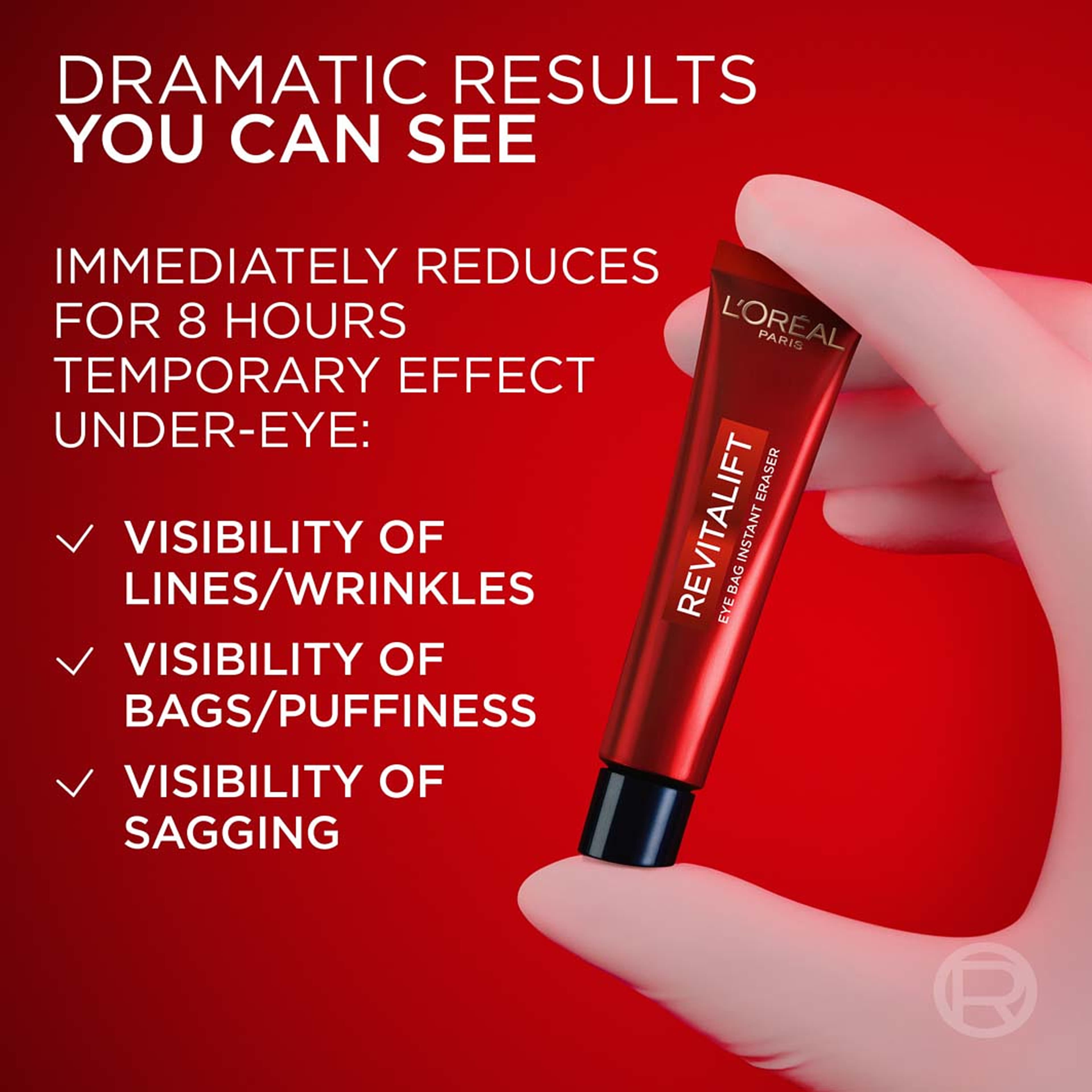 Revitalift Laser Eye Bag Instant Eraser, från L'Oréal Paris. Klicka för att öppna bilden i stort format