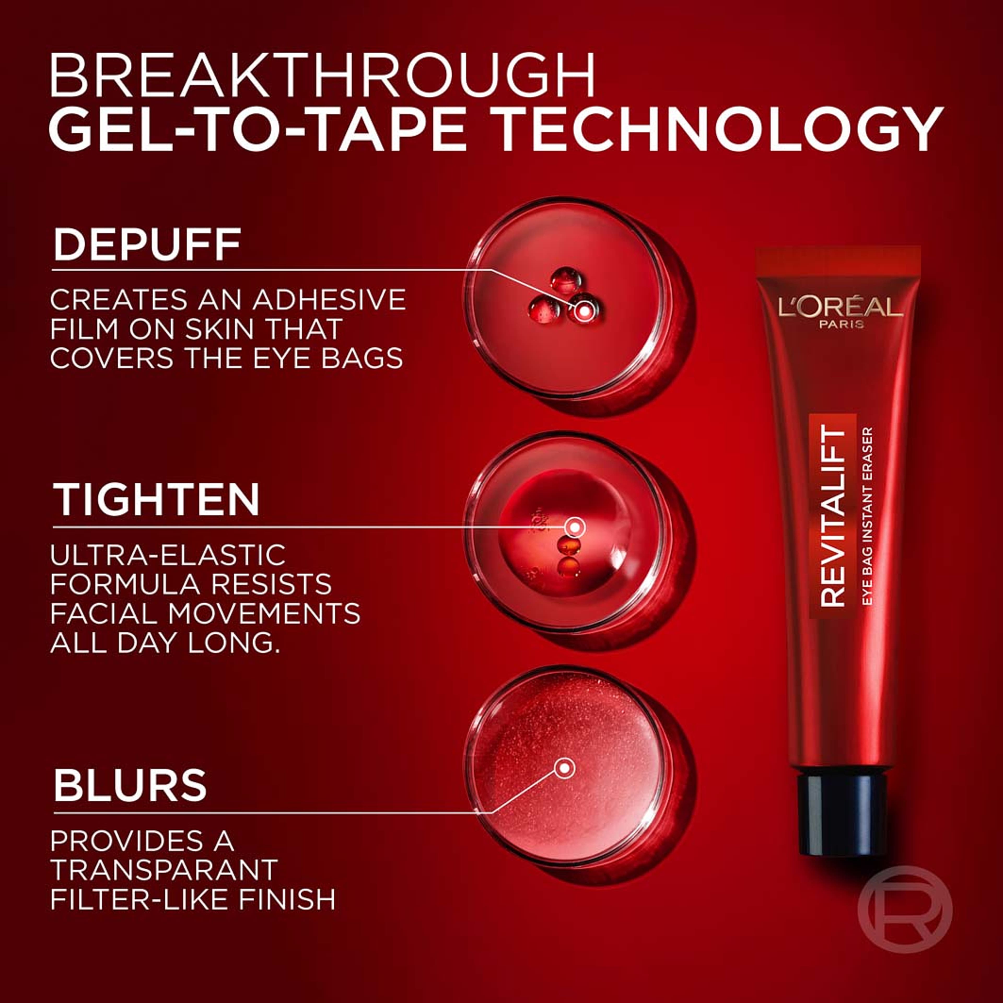 Revitalift Laser Eye Bag Instant Eraser, från L'Oréal Paris. Klicka för att öppna bilden i stort format
