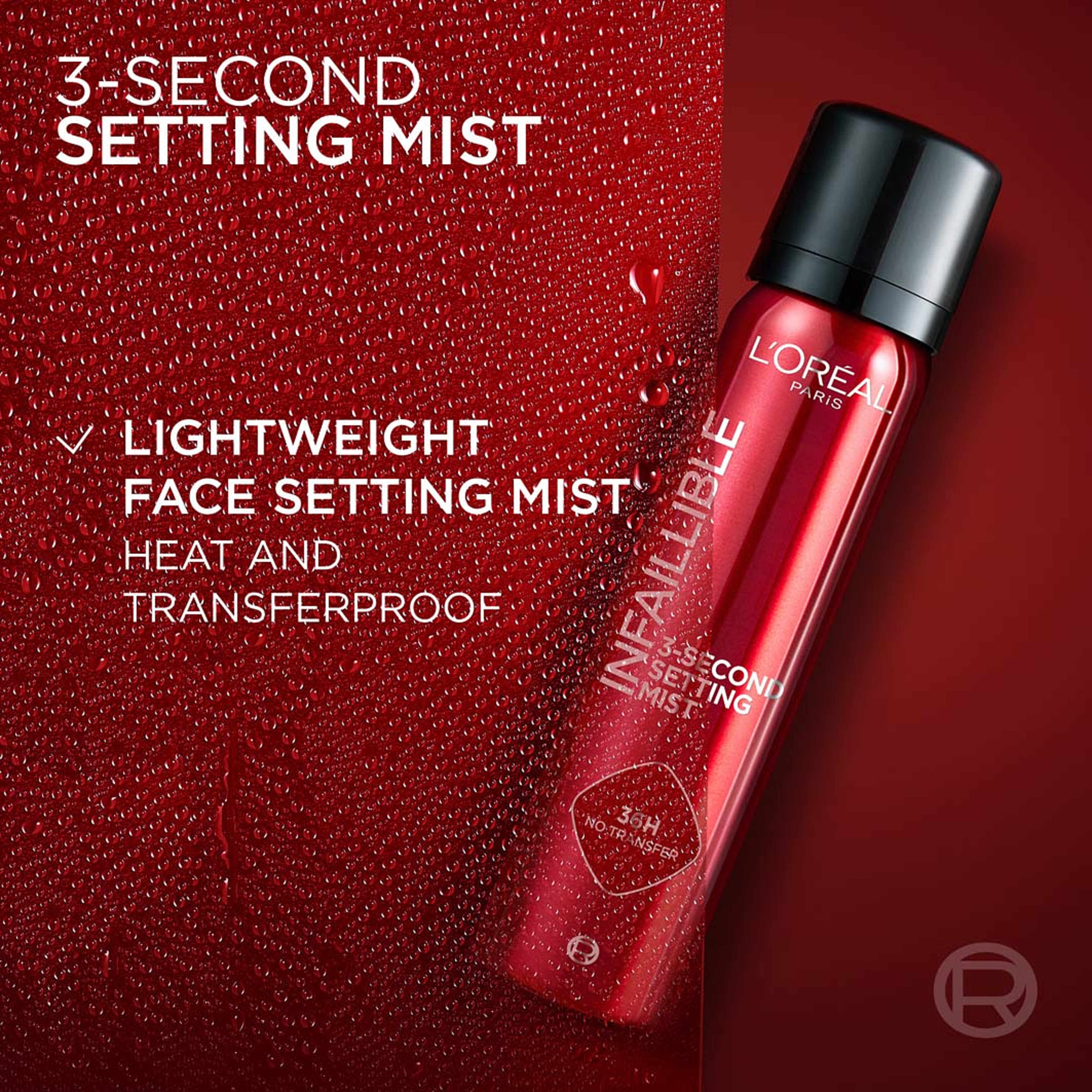 Infaillible 3-Second Makeup Setting Spray, från L'Oréal Paris. Klicka för att öppna bilden i stort format