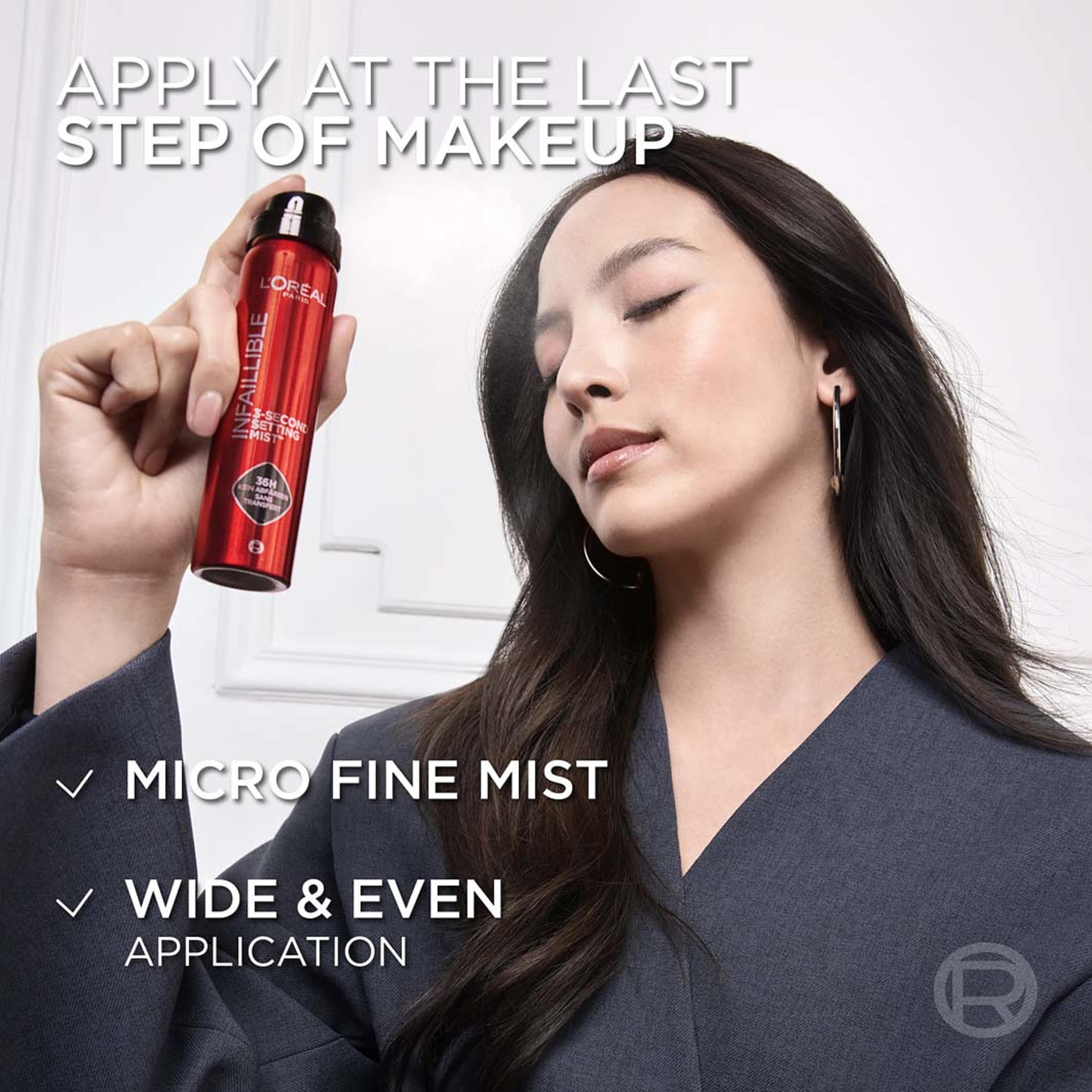 Infaillible 3-Second Makeup Setting Spray, från L'Oréal Paris. Klicka för att öppna bilden i stort format