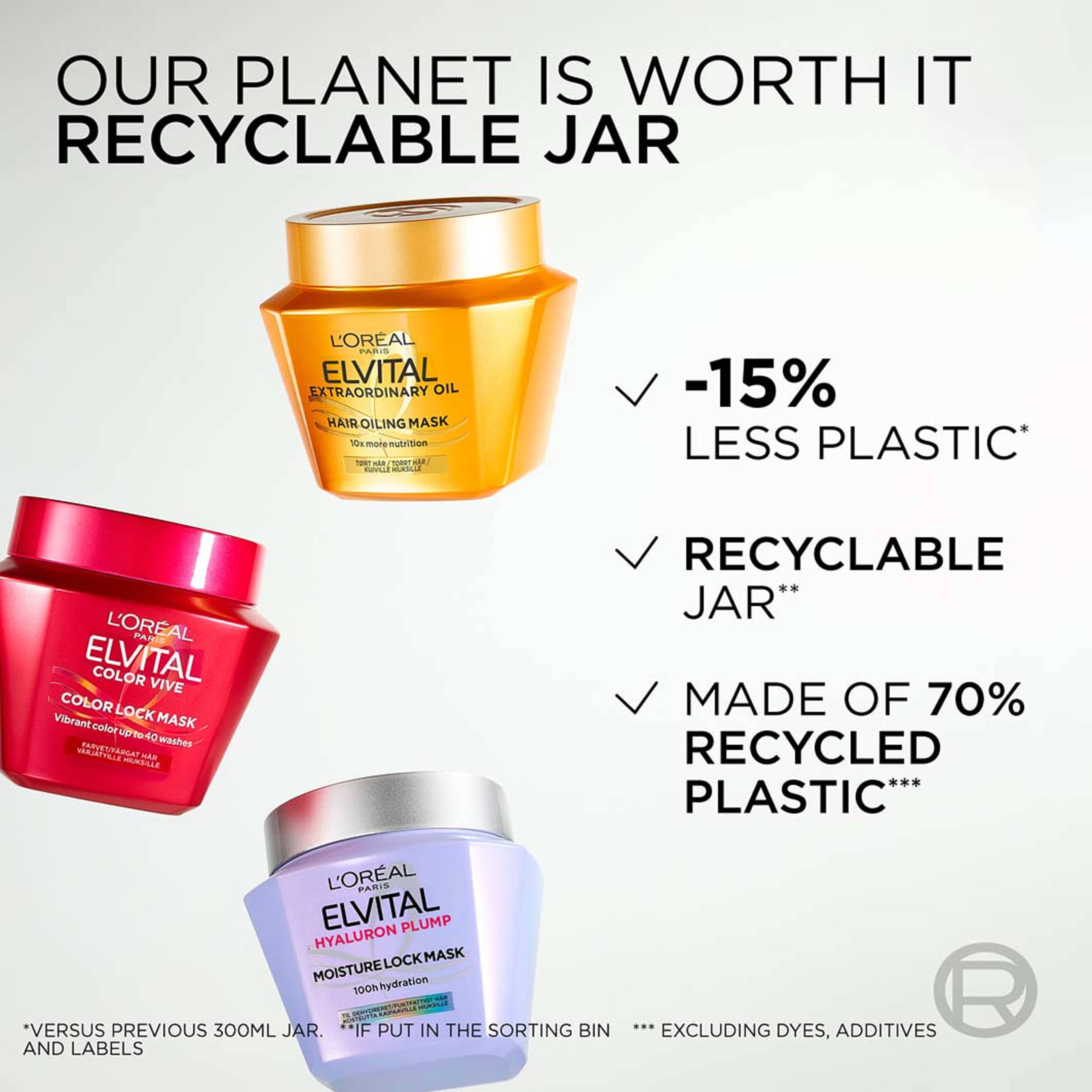 Elvital Extraordinary Oil Mask, från L'Oréal Paris. Klicka för att öppna bilden i stort format