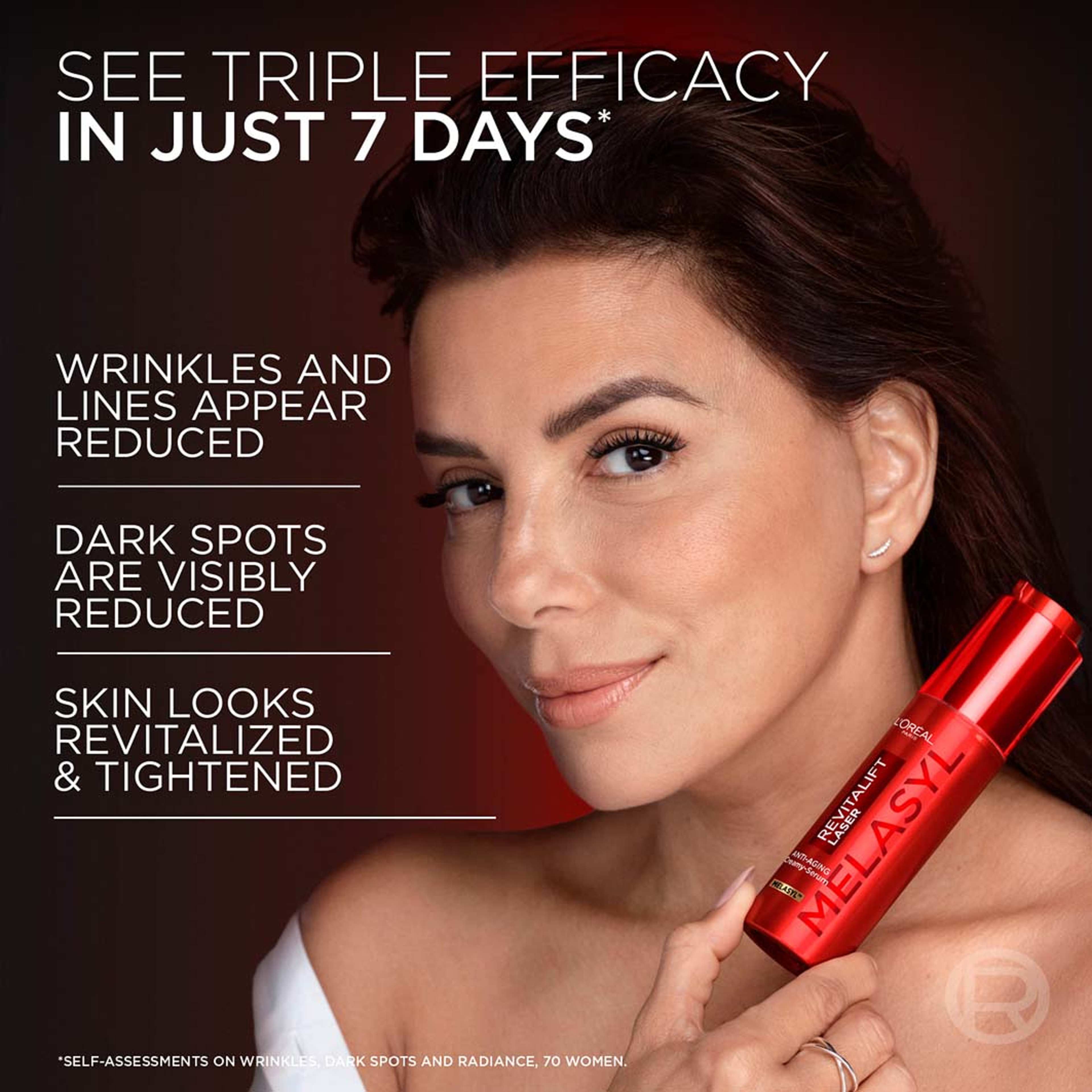 Revitalift Laser Triple Laser Anti-Ageing Creamy-Serum, från L'Oréal Paris. Klicka för att öppna bilden i stort format