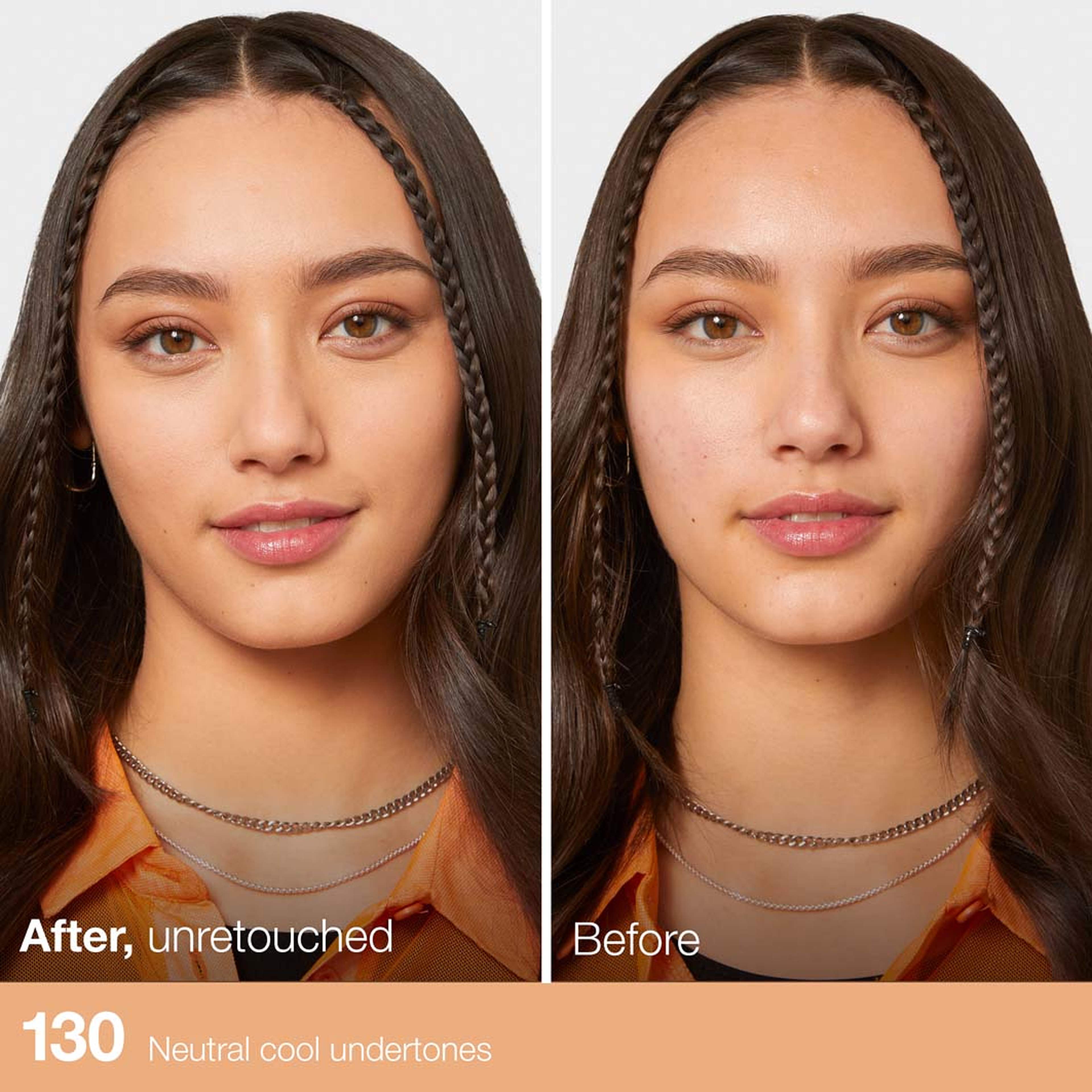 Fit Me Matte + Poreless Foundation, från Maybelline, i färgen 130 Buff Beige. Klicka för att öppna bilden i stort format