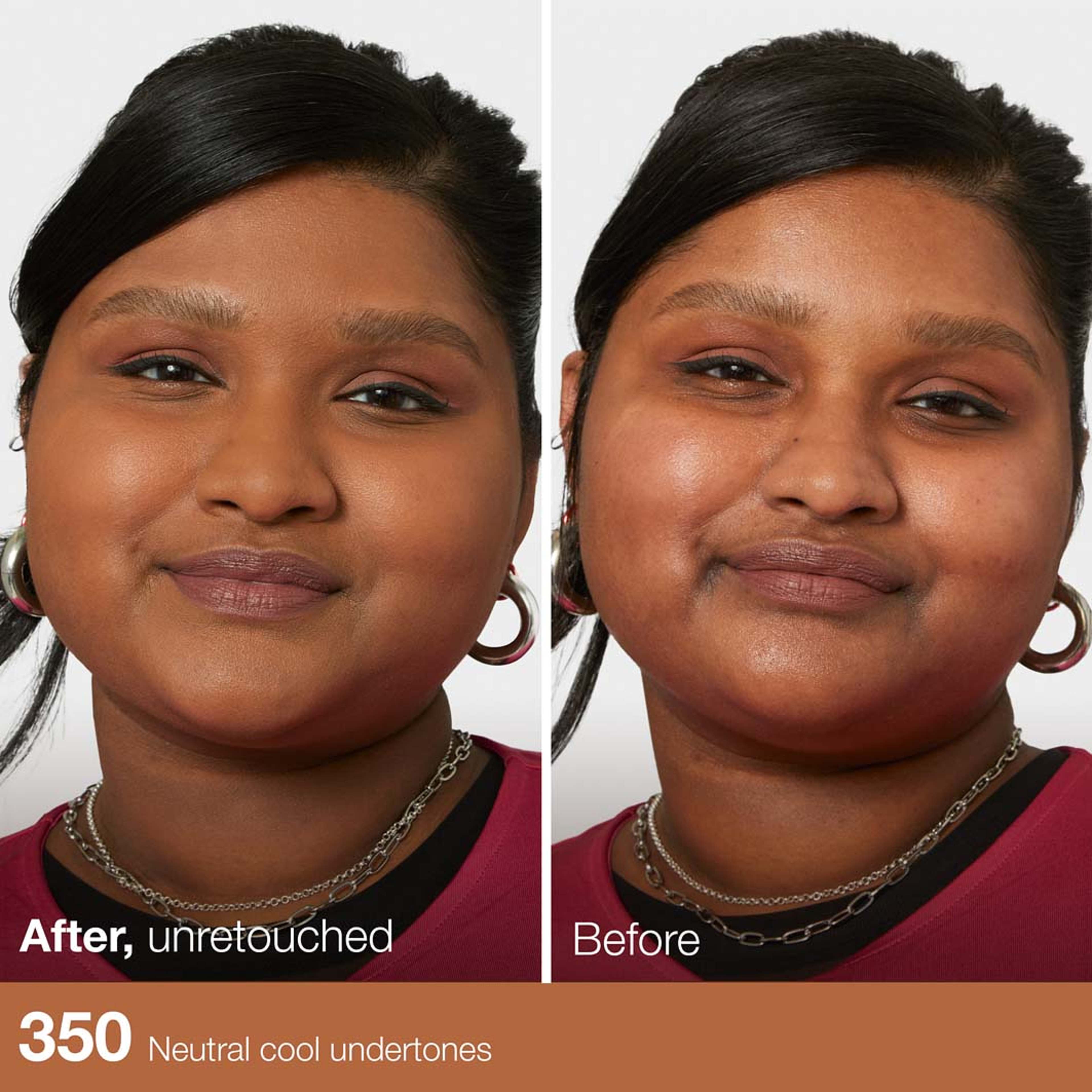 Fit Me Matte + Poreless Foundation, från Maybelline, i färgen 350 Caramel. Klicka för att öppna bilden i stort format