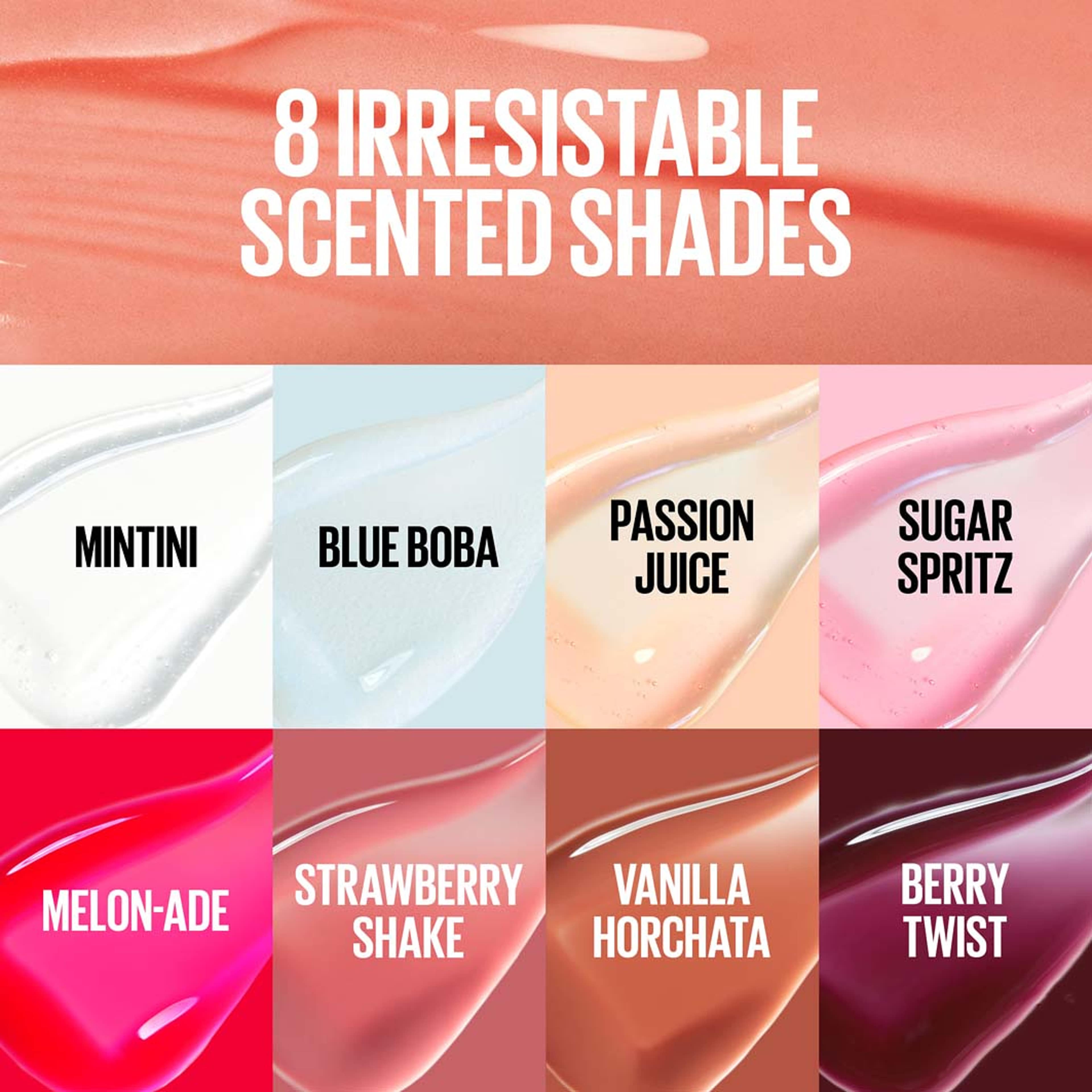 Lifter Gel Oil-In-Gel Twist Pen Lipgloss, från Maybelline, i färgen Melon-ade. Klicka för att öppna bilden i stort format