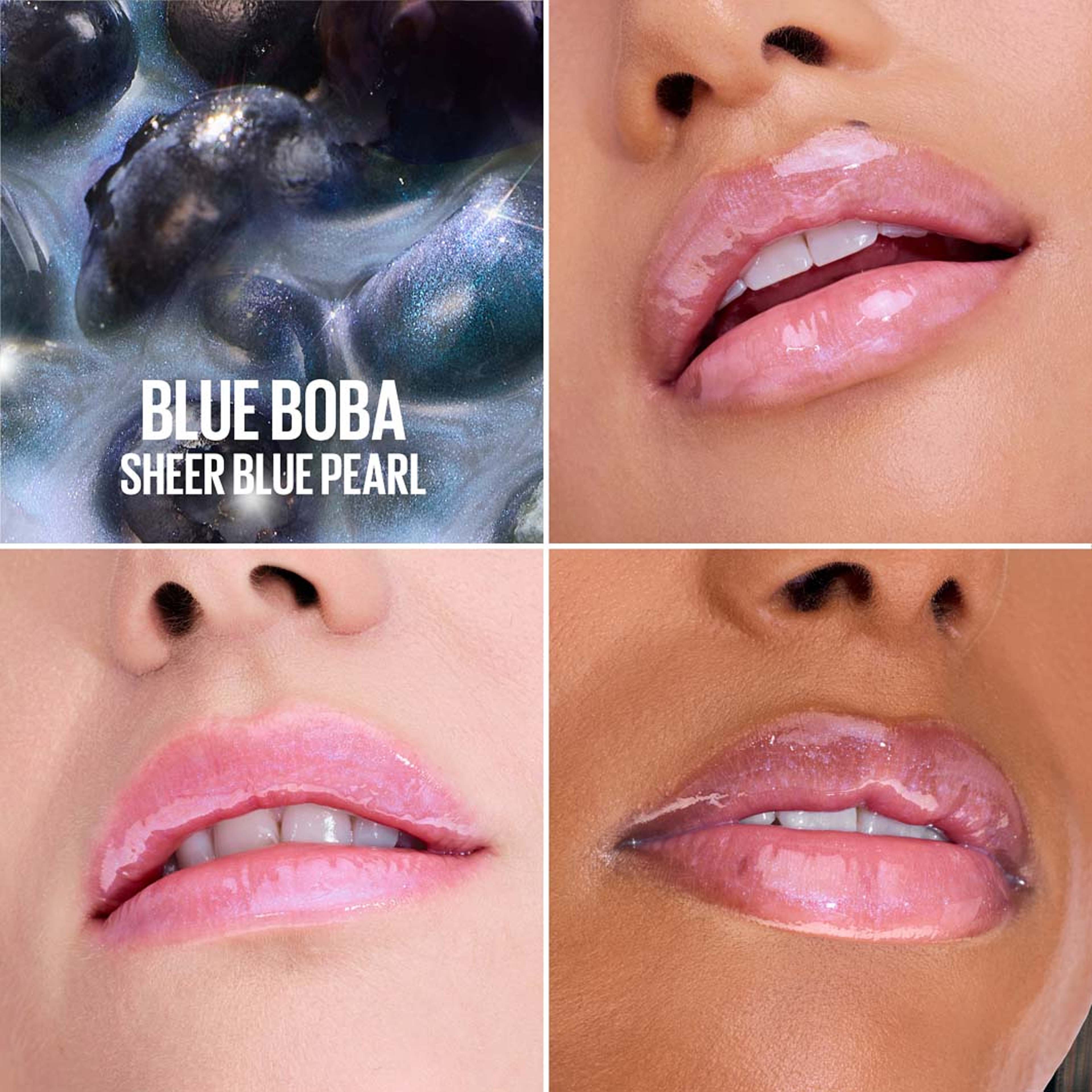 Lifter Gel Oil-In-Gel Twist Pen Lipgloss, från Maybelline, i färgen Blue Boba. Klicka för att öppna bilden i stort format